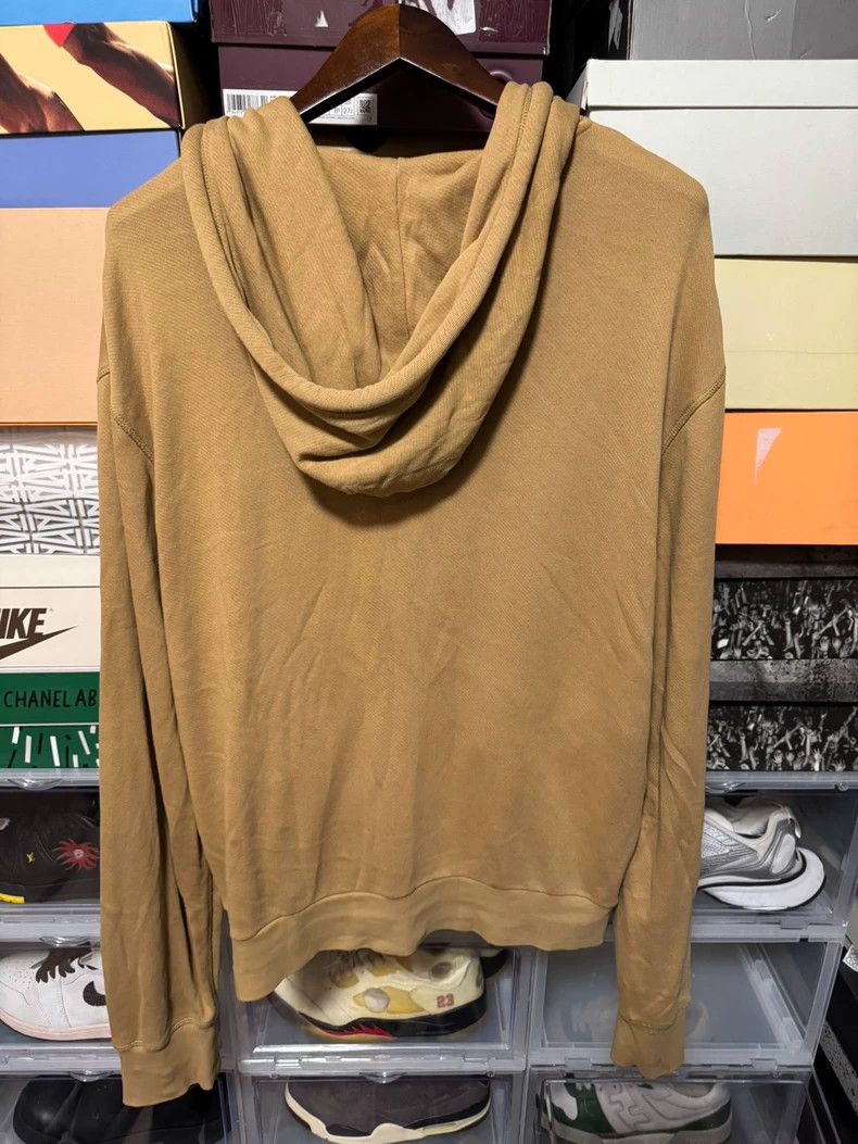 Loewe loewe Khaki zip-up hooded sweatshirt 2503-Nextarrow Size US XL / EU 56 / 4 - 2 Thumbnail