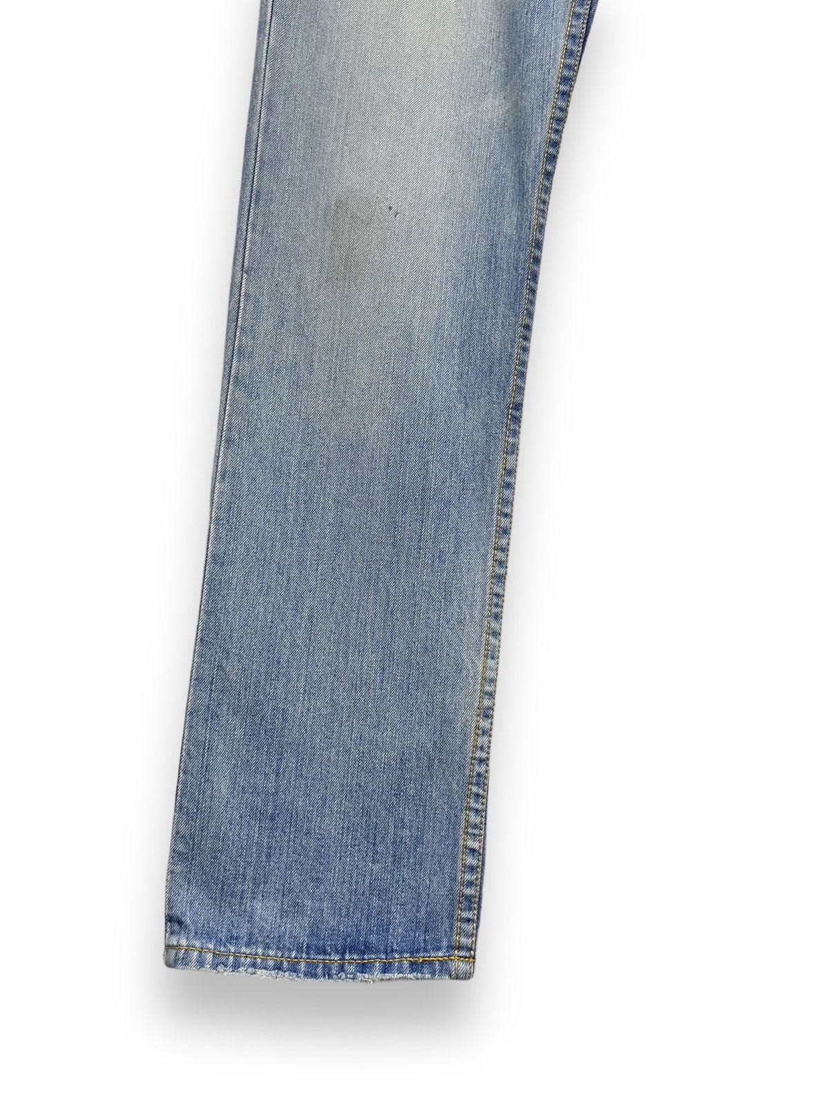 Japanese Brand × Le Grande Bleu (L.G.B.) 🔥CO&LU 56 Big Print Light Wash Sun Faded Denim Size US 30 / EU 46 - 8 Thumbnail
