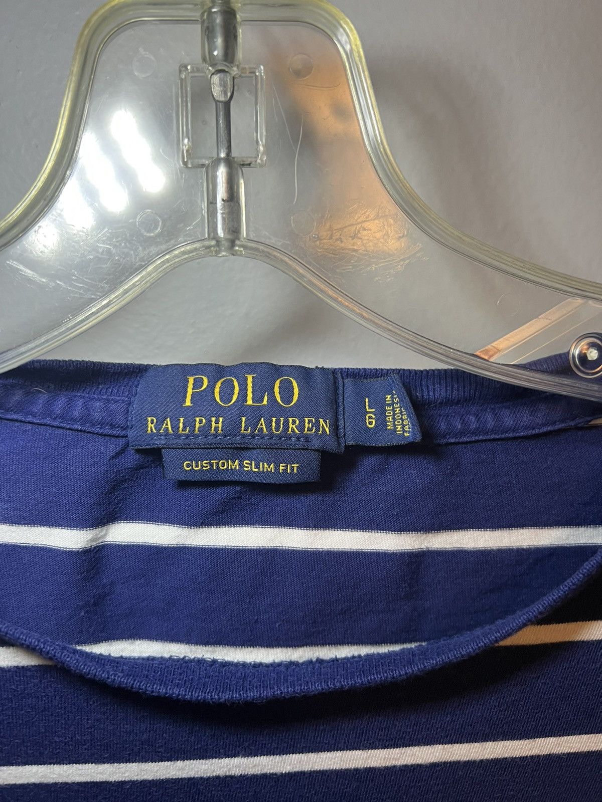 Polo Ralph Lauren Polo Ralph Lauren baby striped tee Size US L / EU 52-54 / 3 - 3 Thumbnail