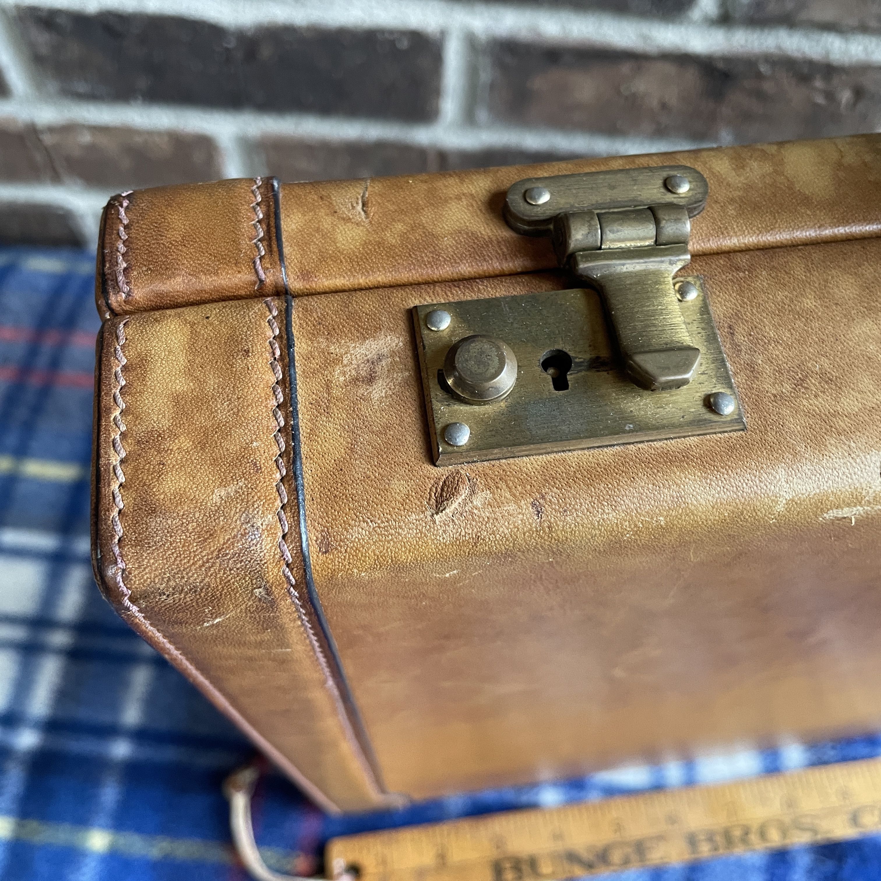 Mark Cross RARE VTG 70s MARK CROSS LEATHER ATTACHE BAG R$2898 Size ONE SIZE - 4 Thumbnail