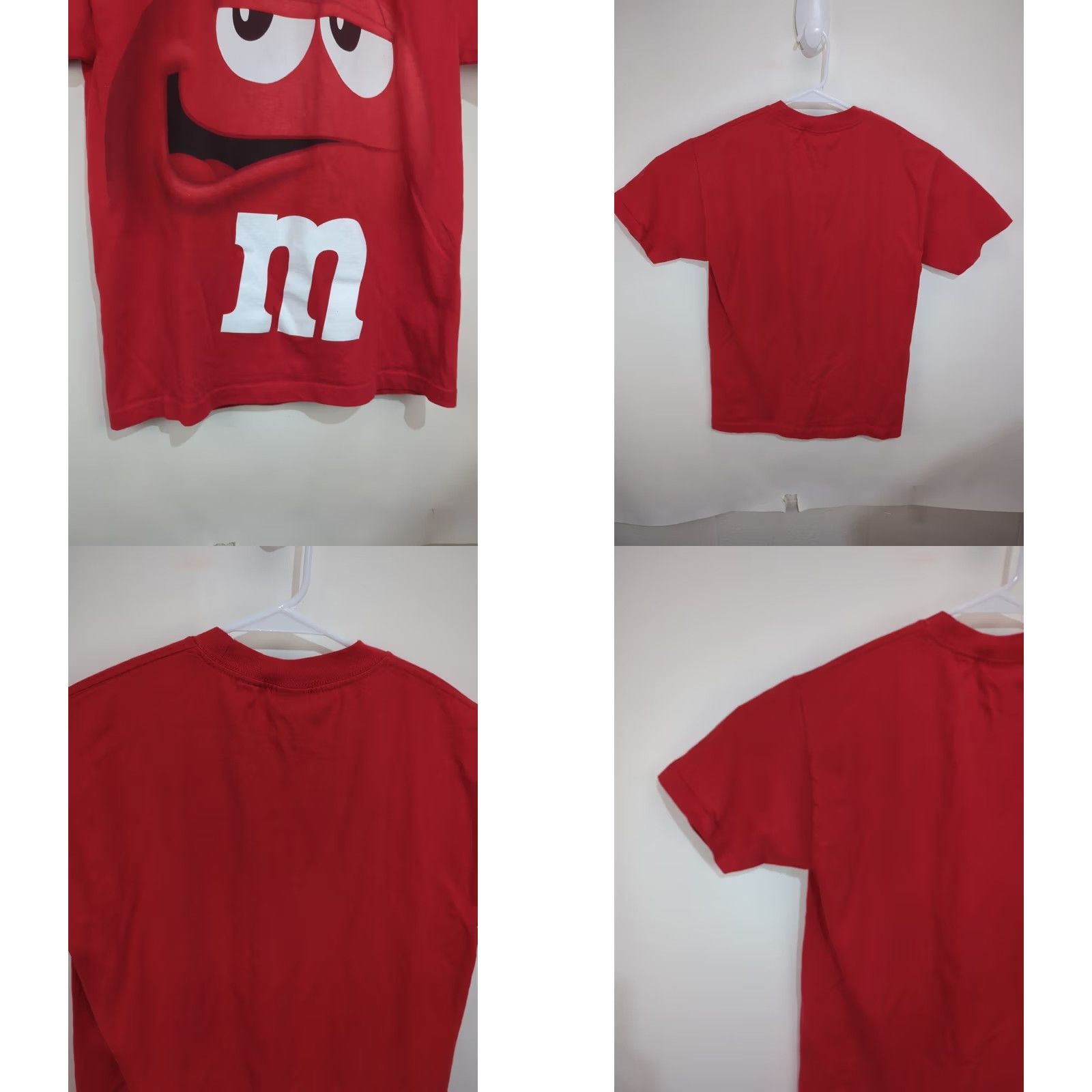 Vintage VINTAGE M&M's T Shirt Adult Medium Red Big Face Candy Funny Y2K Size US M / EU 48-50 / 2 - 8 Thumbnail
