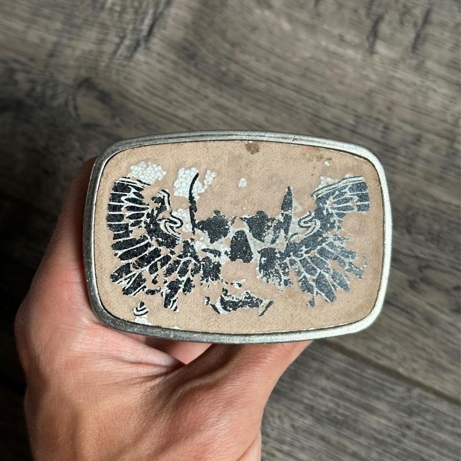 Oakley × Vintage Vintage y2k Oakley Skull Belt Silver Black | Grailed
