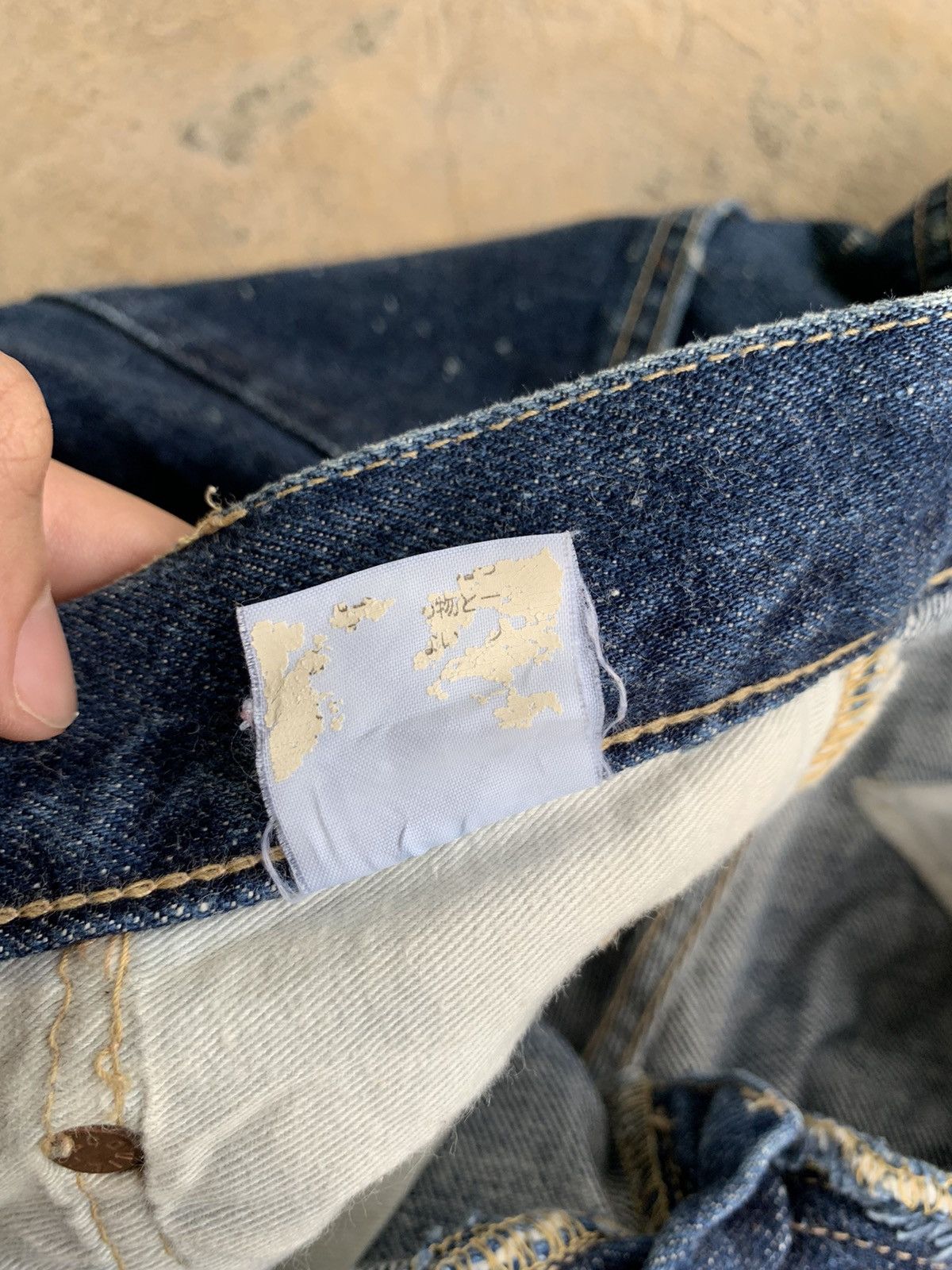 Japanese Brand × Johnbull Rare🔥 Johnbull Redline Selvedge Denim Size US 29 - 19 Thumbnail