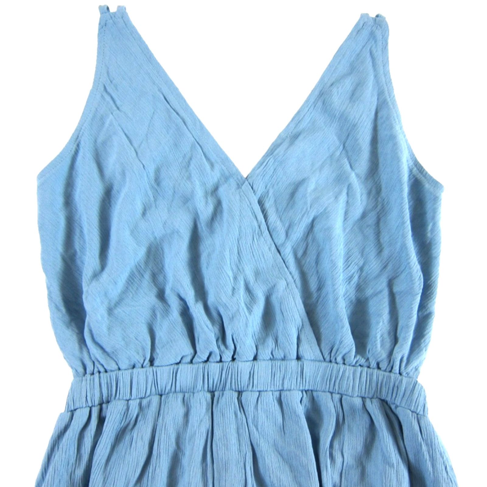 Lulus Lulus NWT Slate Blue Rayon Lost in Paradise Open Back Long Maxi Sun Dress Large Size L / US 10 / IT 46 - 3 Thumbnail