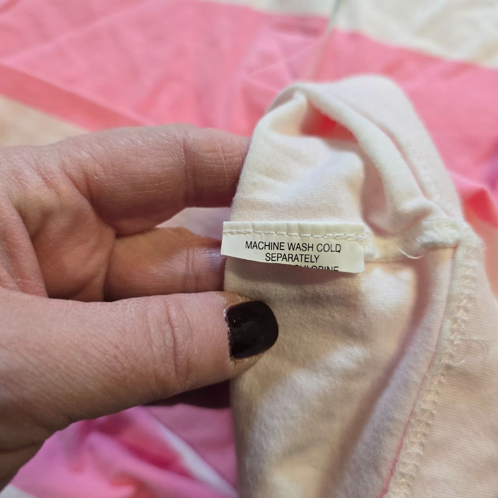 Vineyard Vines Vineyard Vines Hoodie Top Womens Size Medium Pink Rugby Stripe Hooded Casual Knit Lightweight Spring Summer Fall Baggy? Size M / US 6-8 / IT 42-44 - 7 Thumbnail