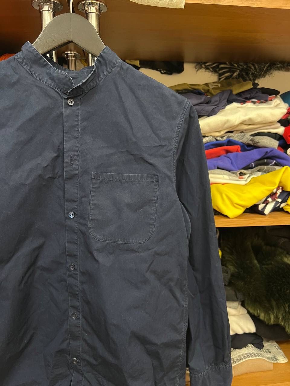 A.P.C. A.P.C. Button Up Shirt Streetwear Faded Size US XS / EU 42 / 0 - 3 Thumbnail