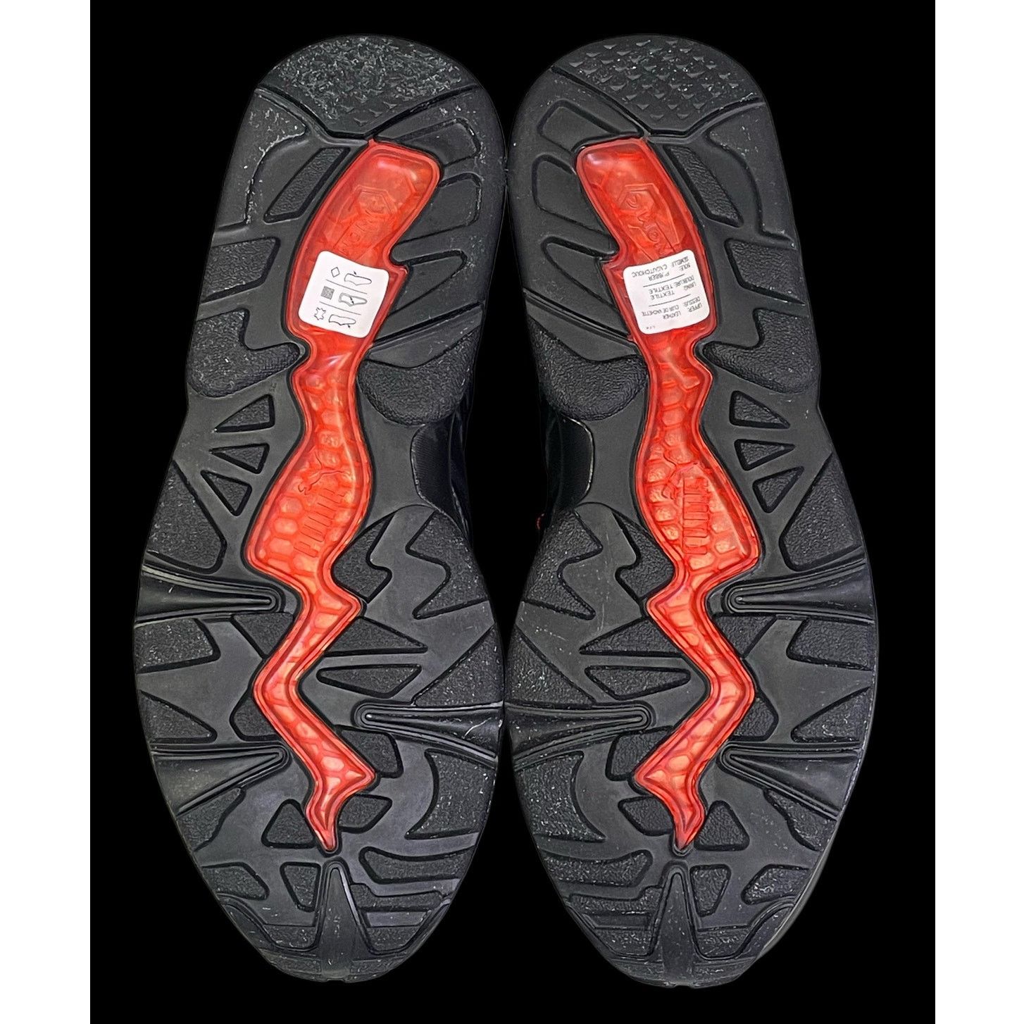 Puma Puma Blaze Of Glory Rise Lost Ones Black and Red Sneaker Size US 9 / EU 42 - 7 Thumbnail