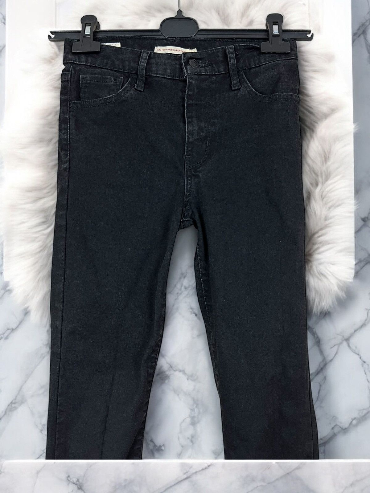 Levi's Levi’s 720 High Rise Super Skinny Jeans Size W26 L30 Size 26" / US 2 / IT 38 - 2 Thumbnail