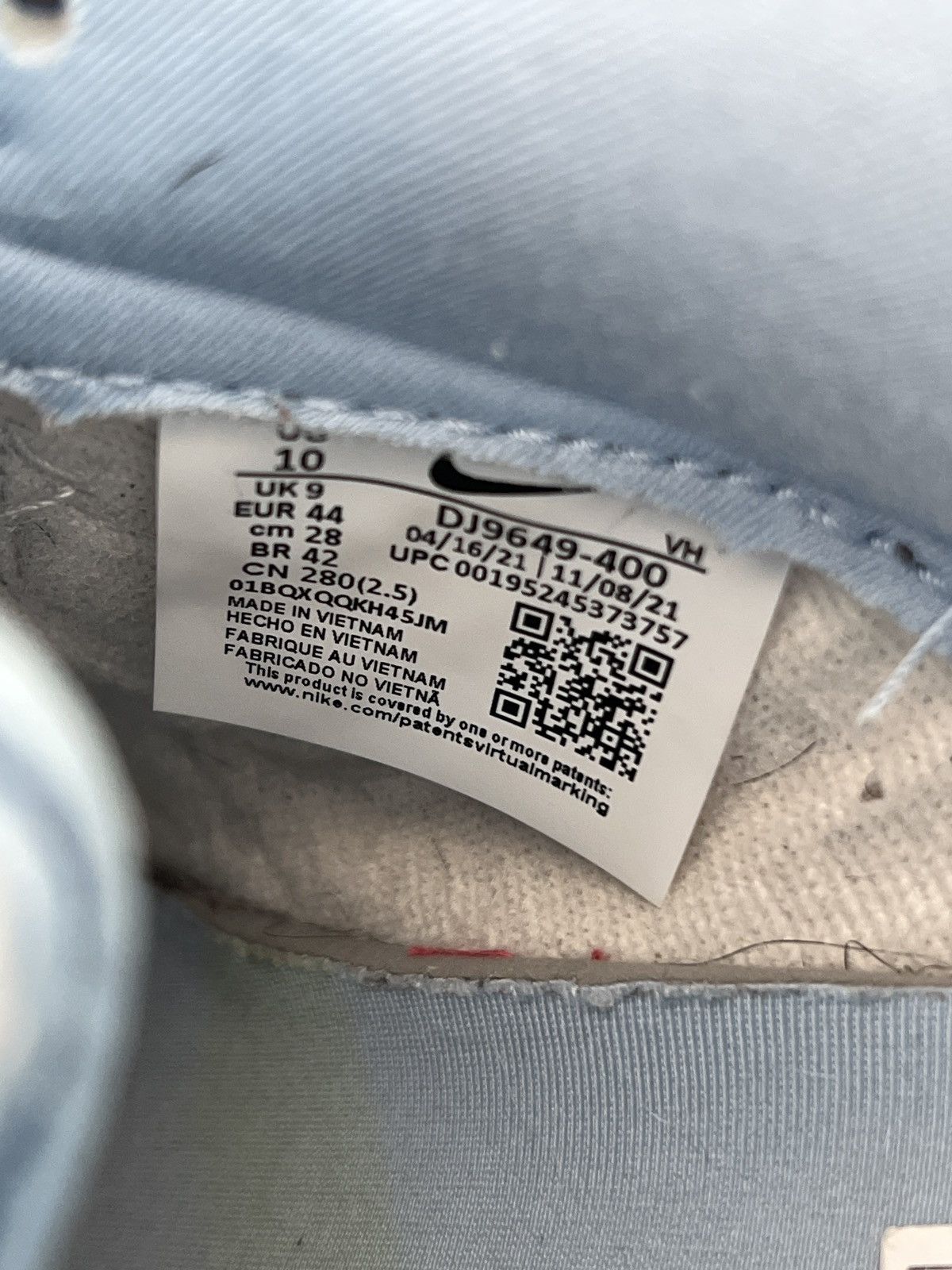 Nike Nike Passport Argon Dunks Size US 10 / EU 43 - 9 Thumbnail