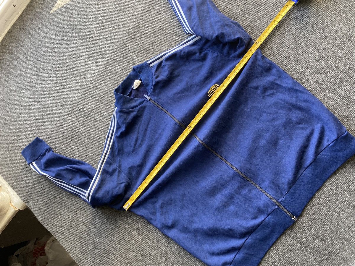 Adidas 🔥Adidas Ventex Vintage 80s Zip Sweatshirt Bomber style blue Size US M / EU 48-50 / 2 - 6 Thumbnail