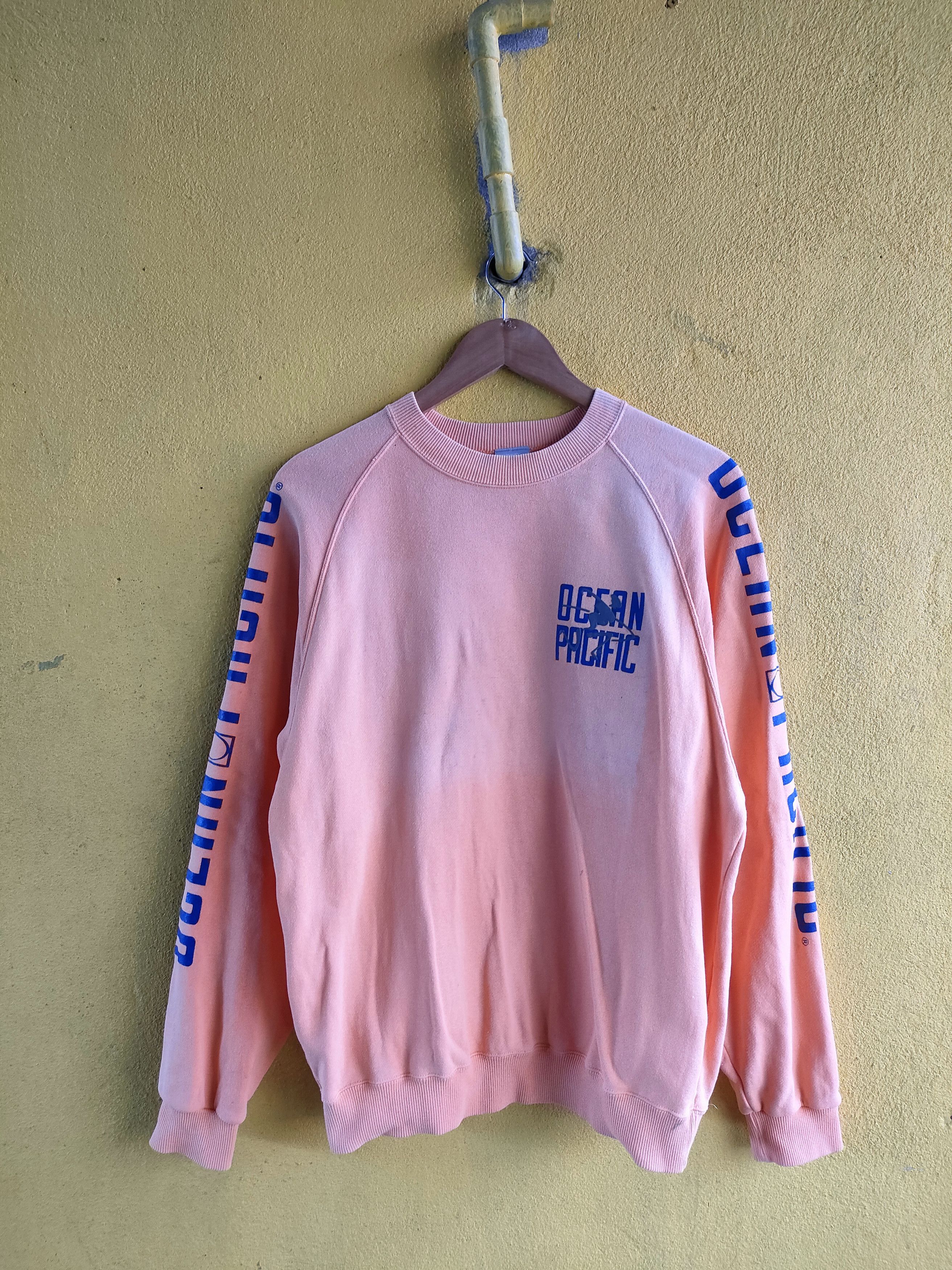 Ocean Pacific × Vintage Vintage Distressed Ocian Pacific Sweatshirt Size US M / EU 48-50 / 2 - 1 Thumbnail