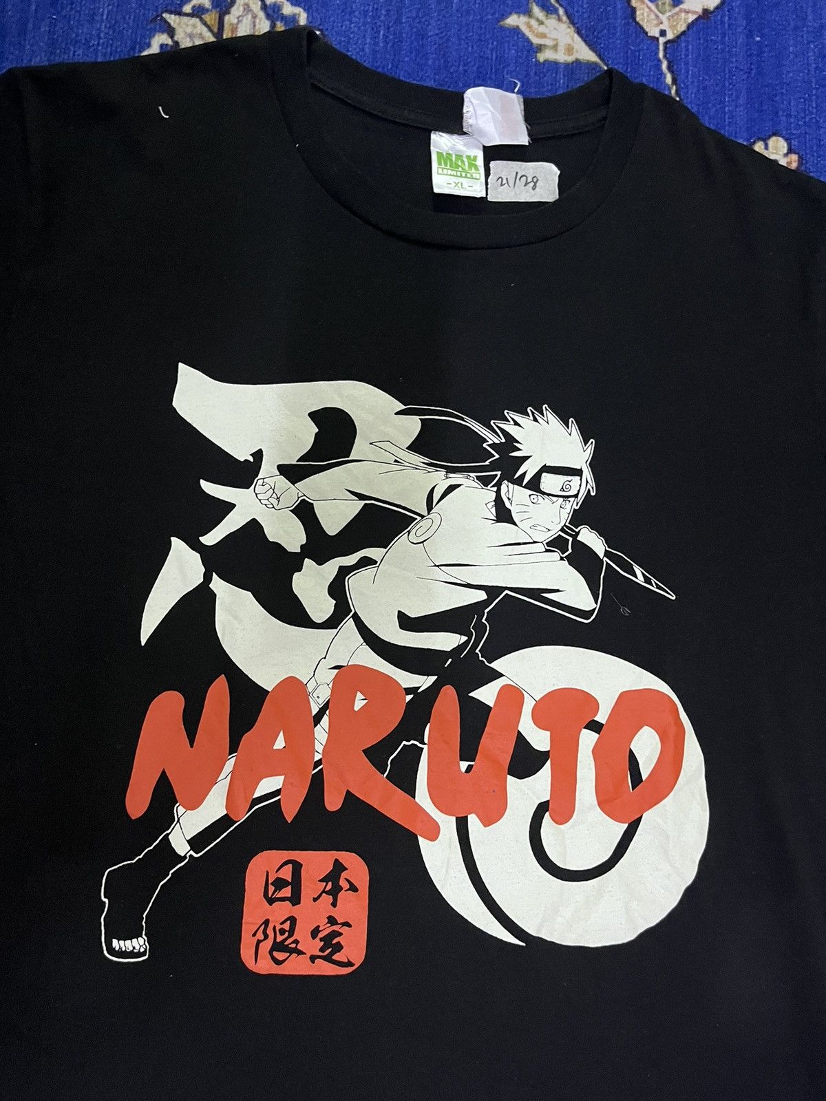 Vintage Late 00s Naruto Shippuden tee Size US XL / EU 56 / 4 - 1 Thumbnail