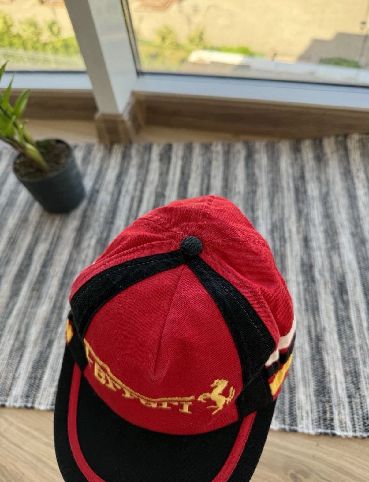 Ferrari FERRARI VINTAGE RACING CAP HAT RED SNAPBACK 90s SCARSE RARE Size ONE SIZE - 5 Thumbnail