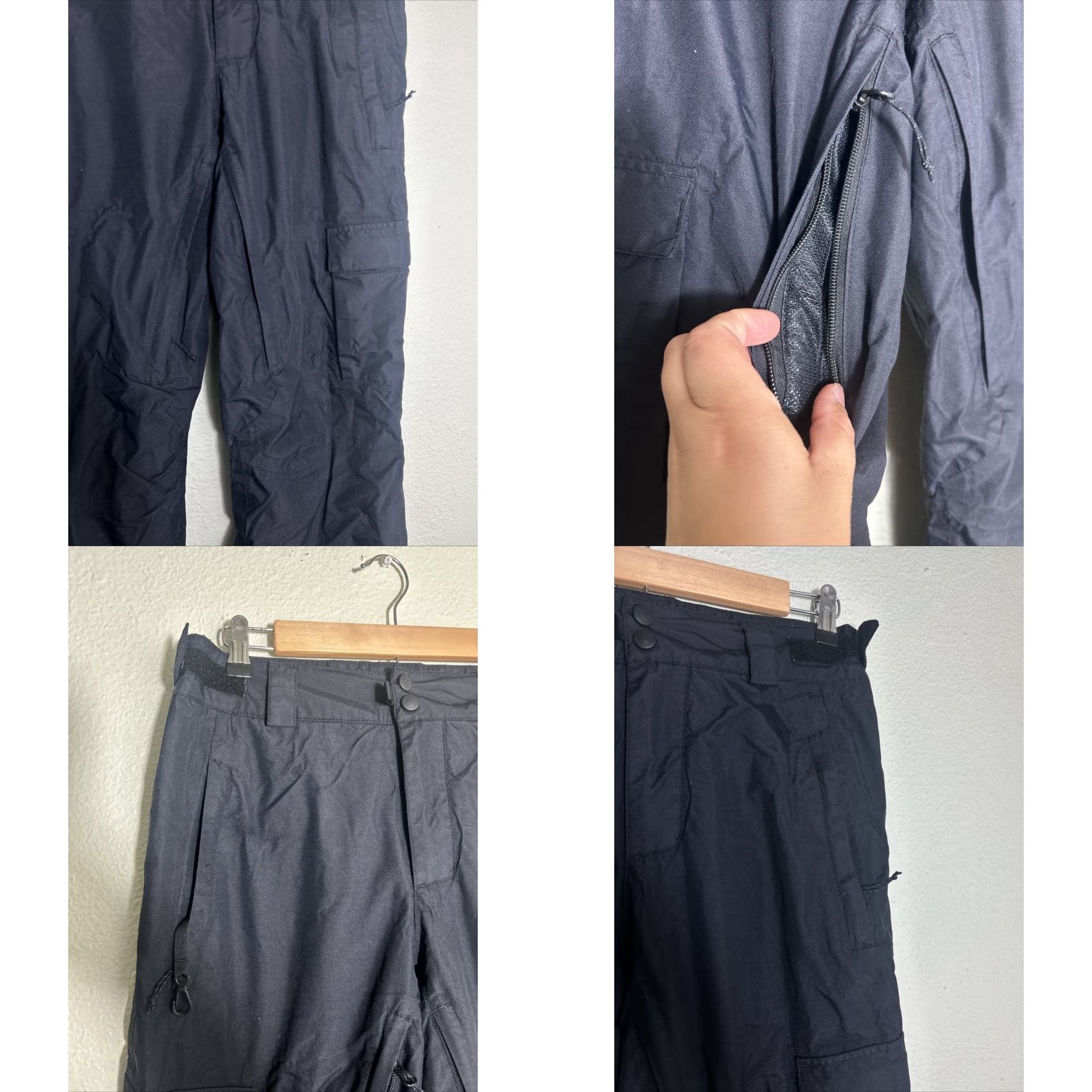 Vintage Columbia Snow Pants Men Small Regular Inseam 29 Waterproof Omni-Tech Ridge 2 Run Black 32x29 Pants Size US 29 - 8 Thumbnail