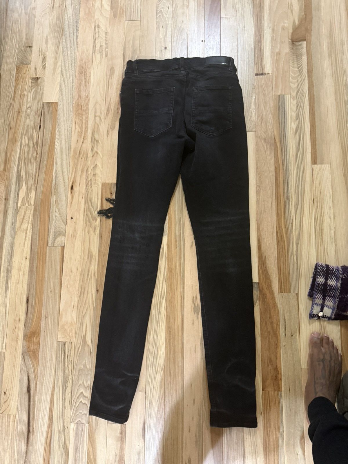 Amiri Amiri Black Skinny Jeans Size US 32 / EU 48 - 5 Thumbnail