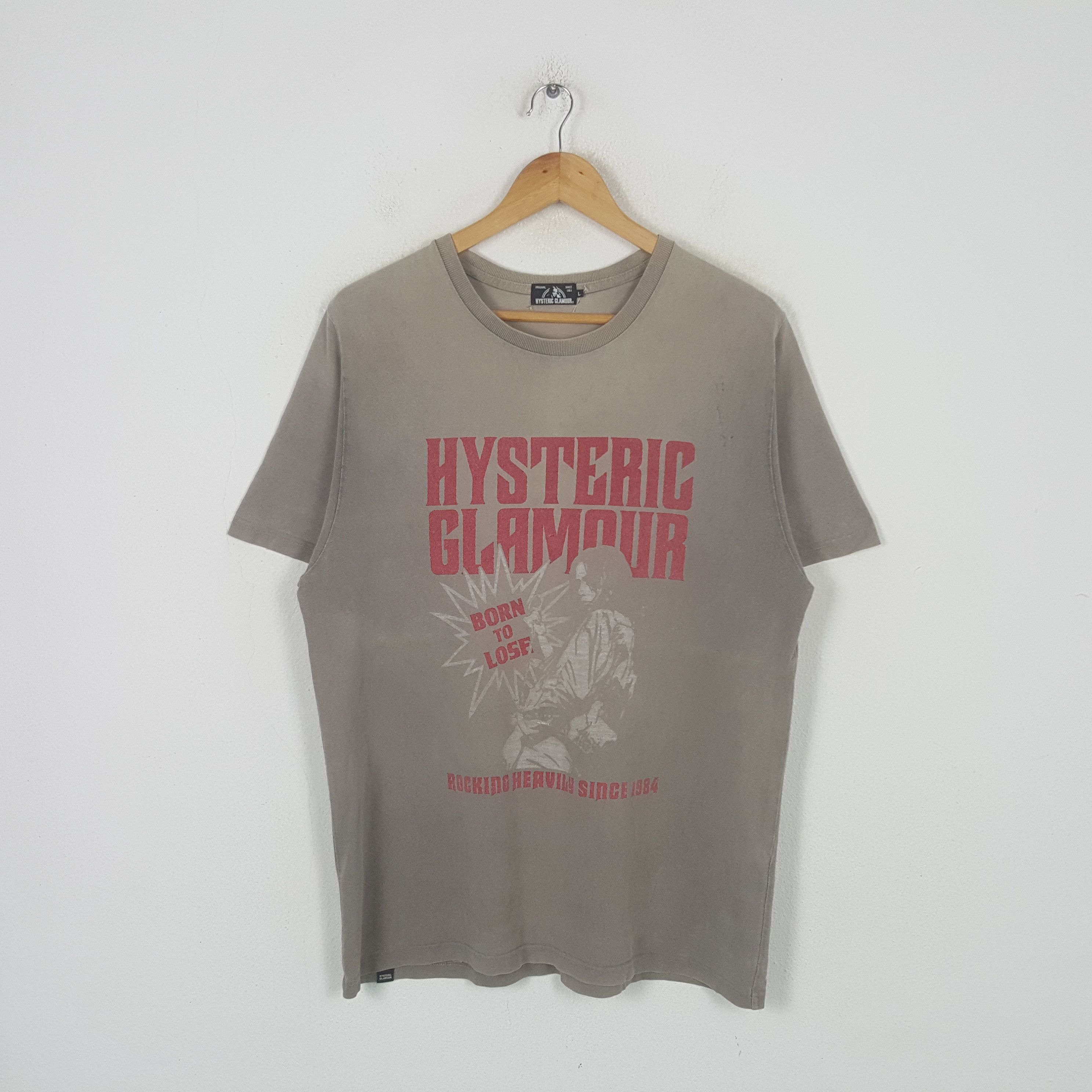 Hysteric Glamour Vintage Hysteric Glamour Japanese Brand Tshirt C299N1 Size US L / EU 52-54 / 3 - 1 Thumbnail