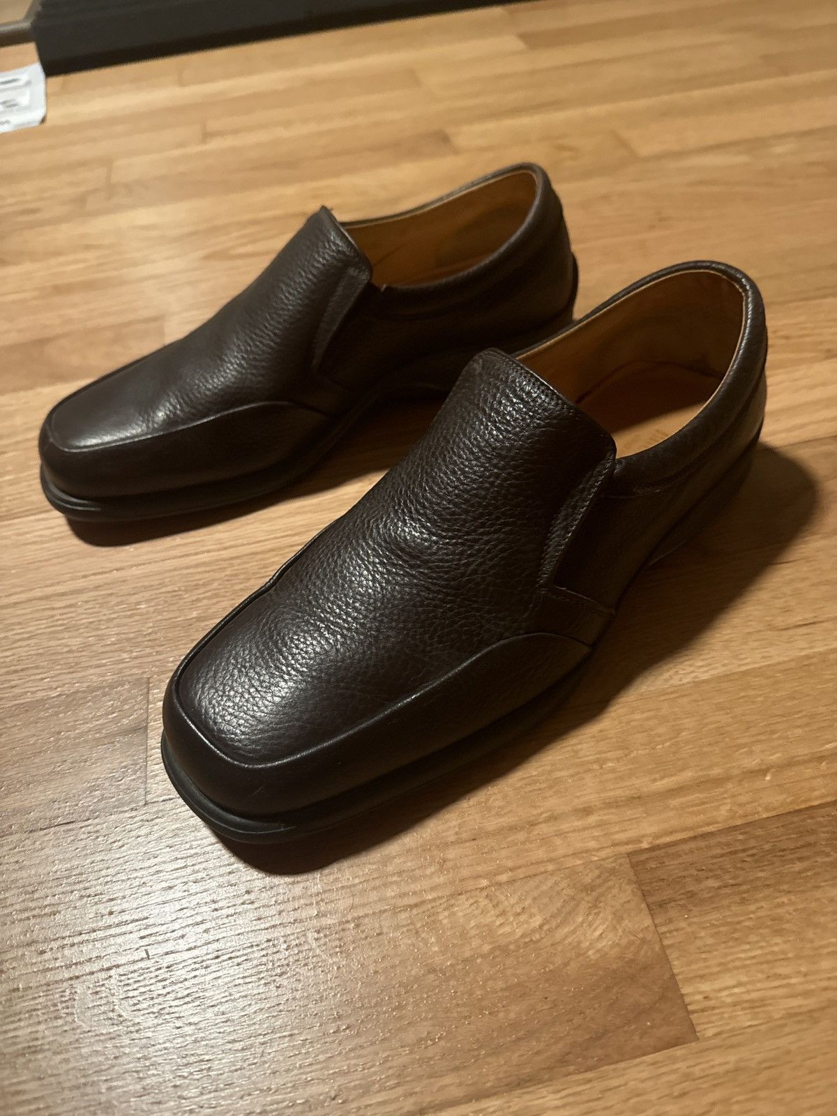 Bruno Magli Bruno Magli Ashton Genuine Leather Loafers Handmade in Italy Size US 10 / EU 43 - 1 Thumbnail