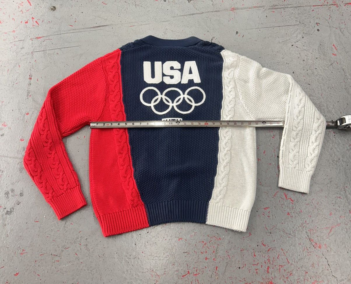 Kith Kith Team USA Cable Knit Cardigan Size Large Size US L / EU 52-54 / 3 - 9 Thumbnail