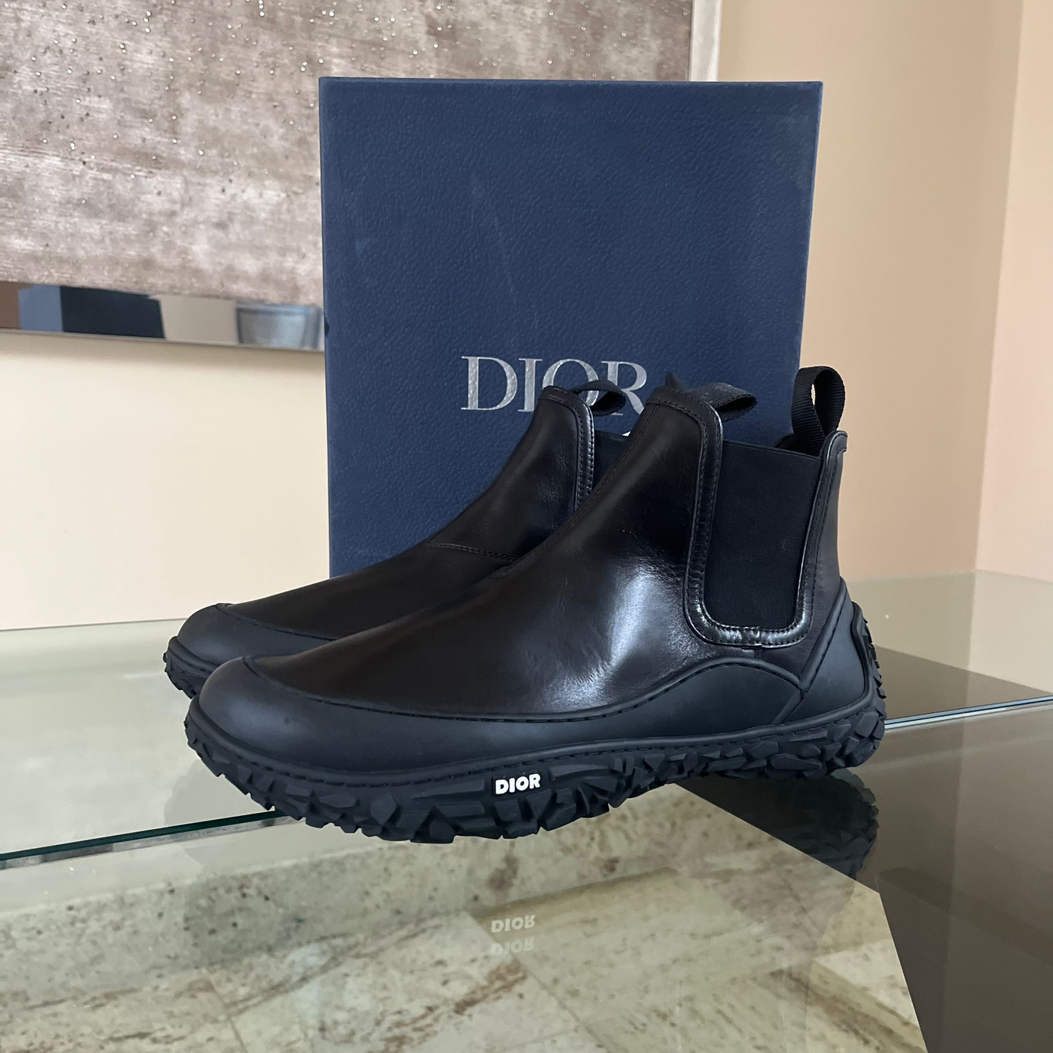Dior B28 Horizon Mid Top Boots in Black Size US 10.5 / EU 43-44 - 1 Thumbnail