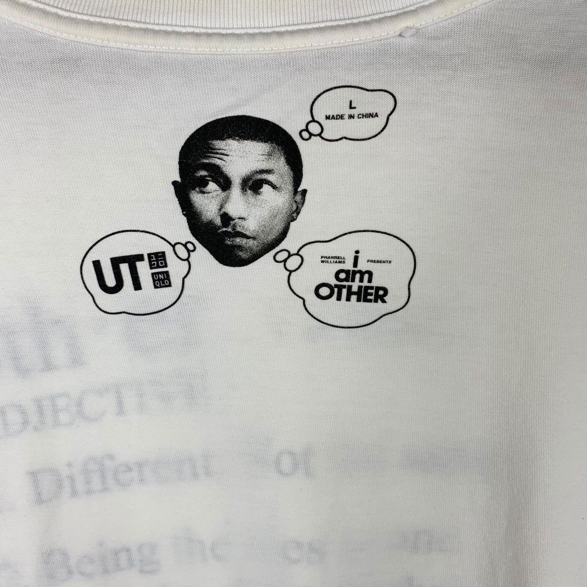 Uniqlo PHARRELL WILLIAMS x UNIQLO Other Not The Same Tee Shirt Size L / US 10 / IT 46 - 6 Thumbnail
