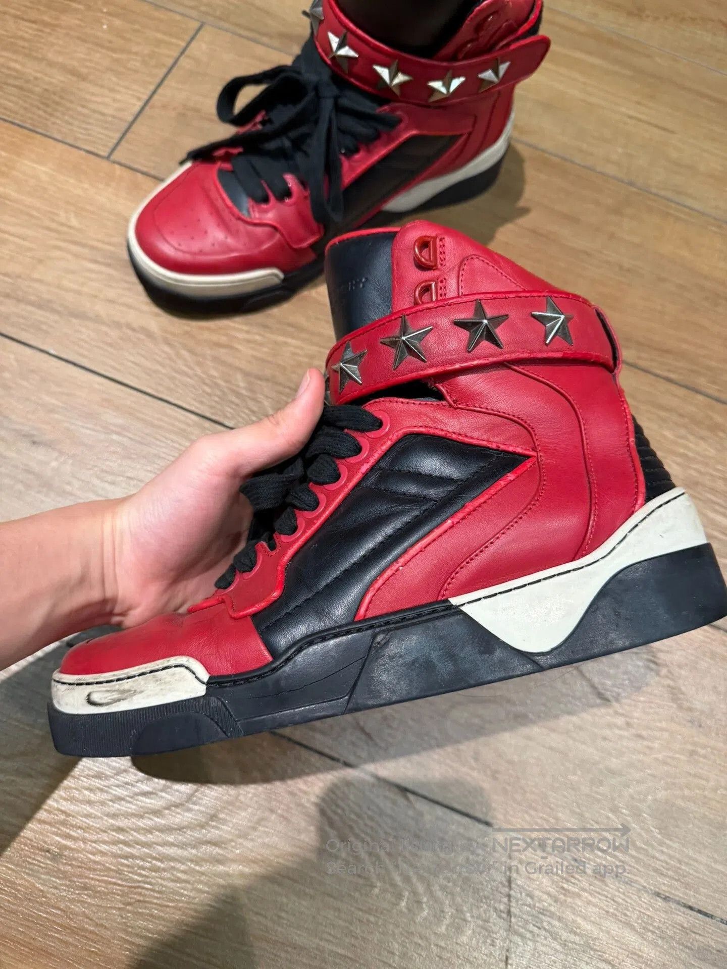 Givenchy Givenchy Star Strap Tyson Sneakers. Size US 7 / EU 40 - 2 Thumbnail