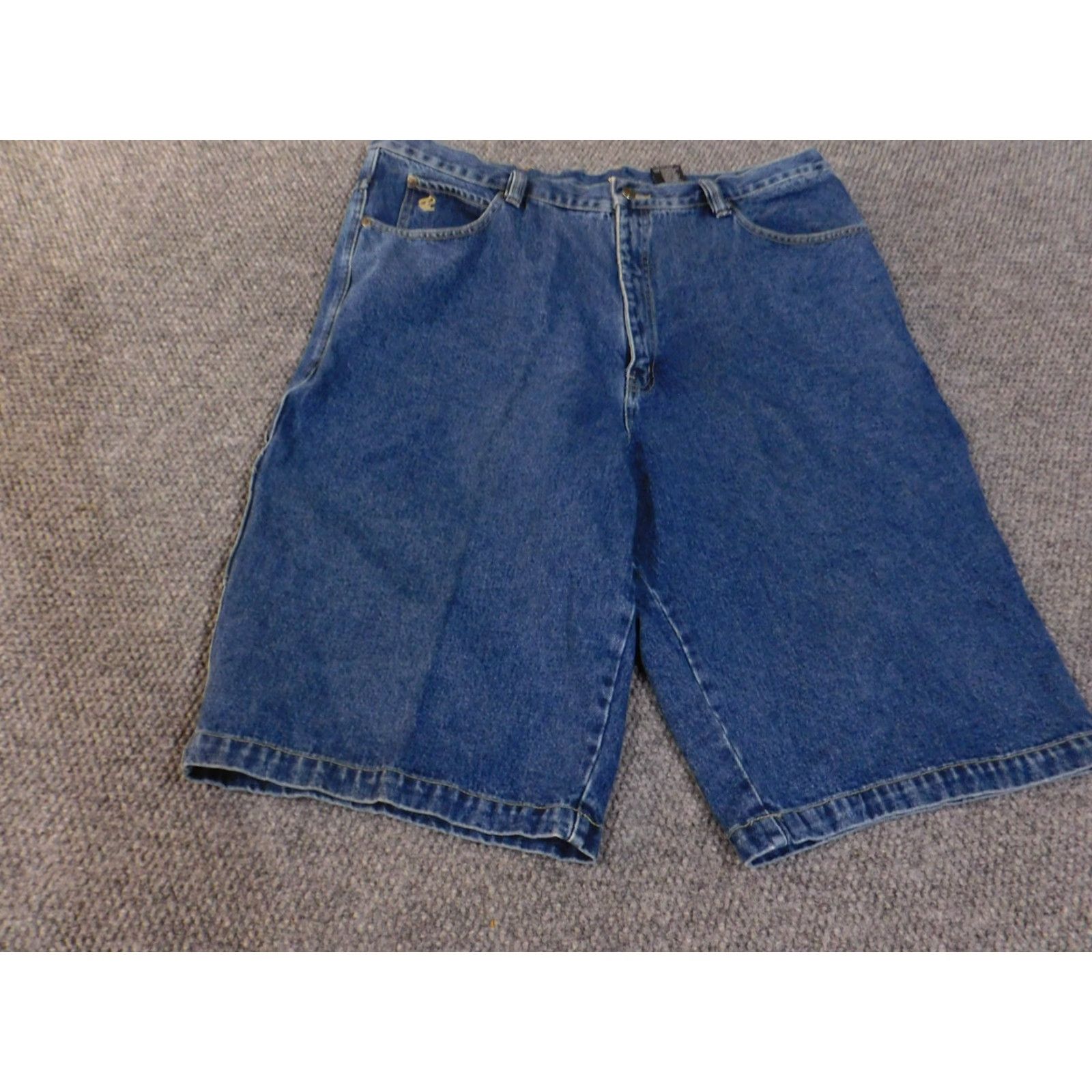 Rocawear VINTAGE Rocawear Shorts Mens 42 Blue Denim Carpenter Baggy All American Urban Hip Hop Y2K Size US 42 / EU 58 - 4 Thumbnail
