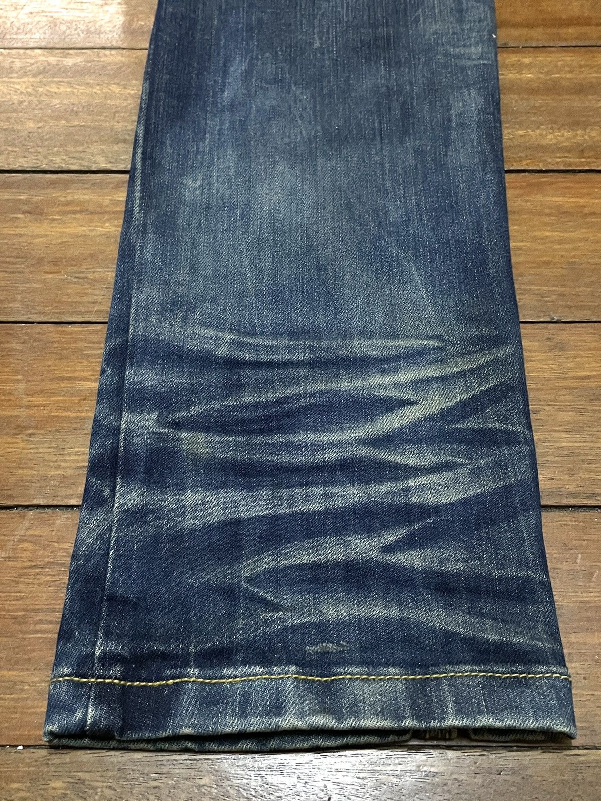N.Hoolywood Rare Design Vintage Brand N Hoolywood Distressed Jeans 2000s Size US 29 - 7 Thumbnail