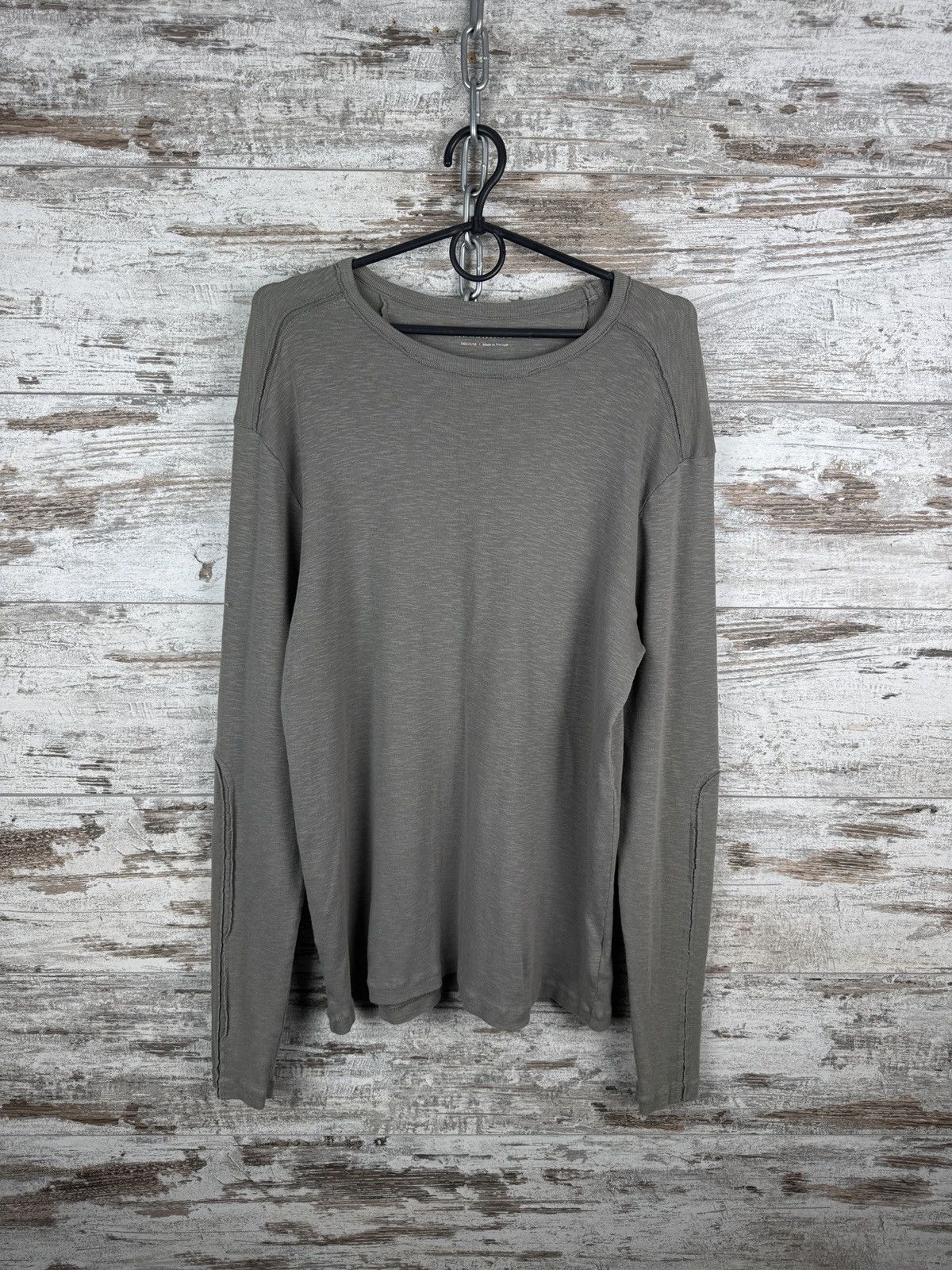 Allsaints × Vintage Mens Vintage AllSaints Longsleeve T-shirt avant garde Size US M / EU 48-50 / 2 - 2 Thumbnail