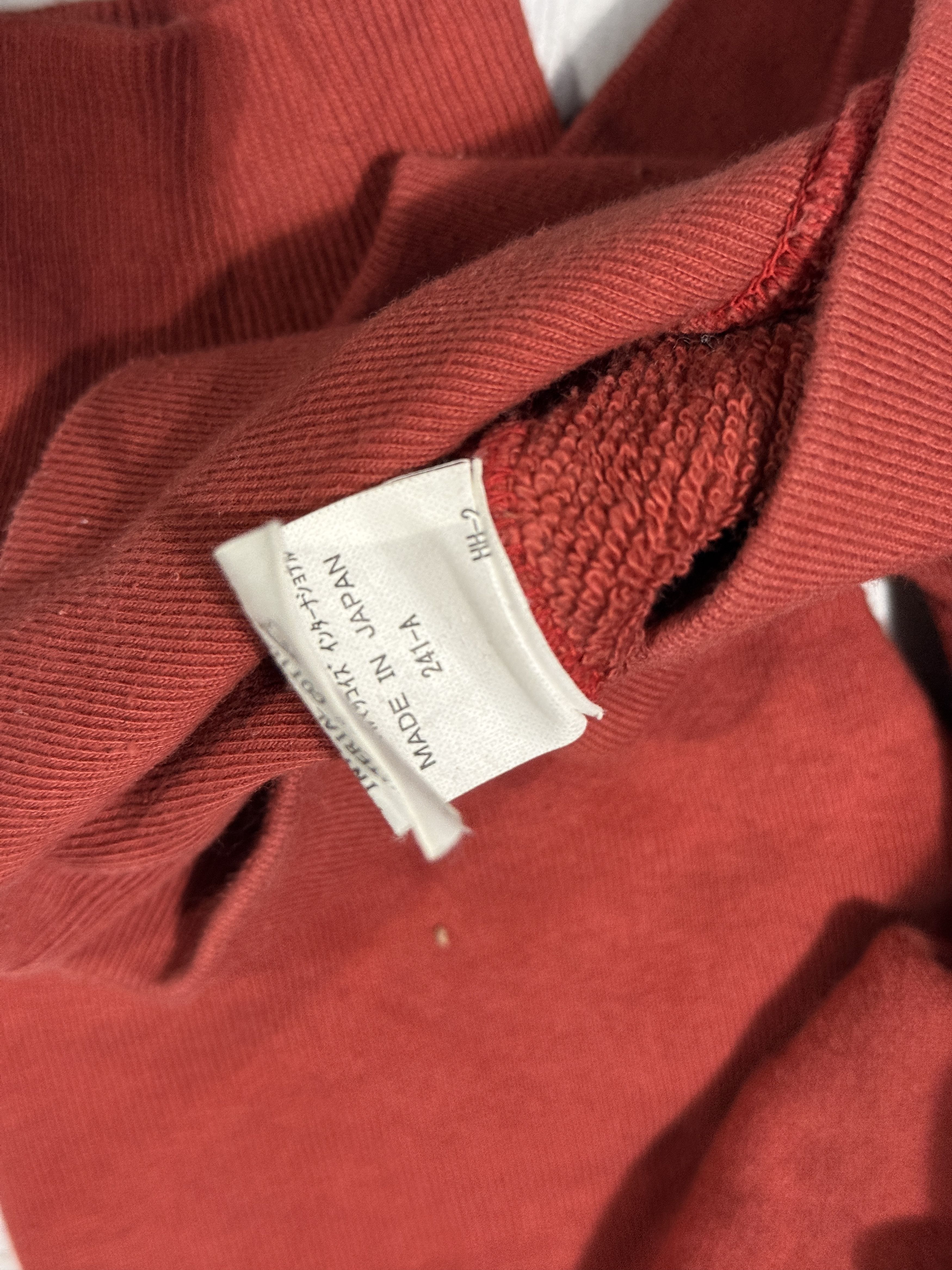 Vintage Japanese Burgundy Crewneck Real Mccoys Los Angeles in Red, Men's — image 6 of 6