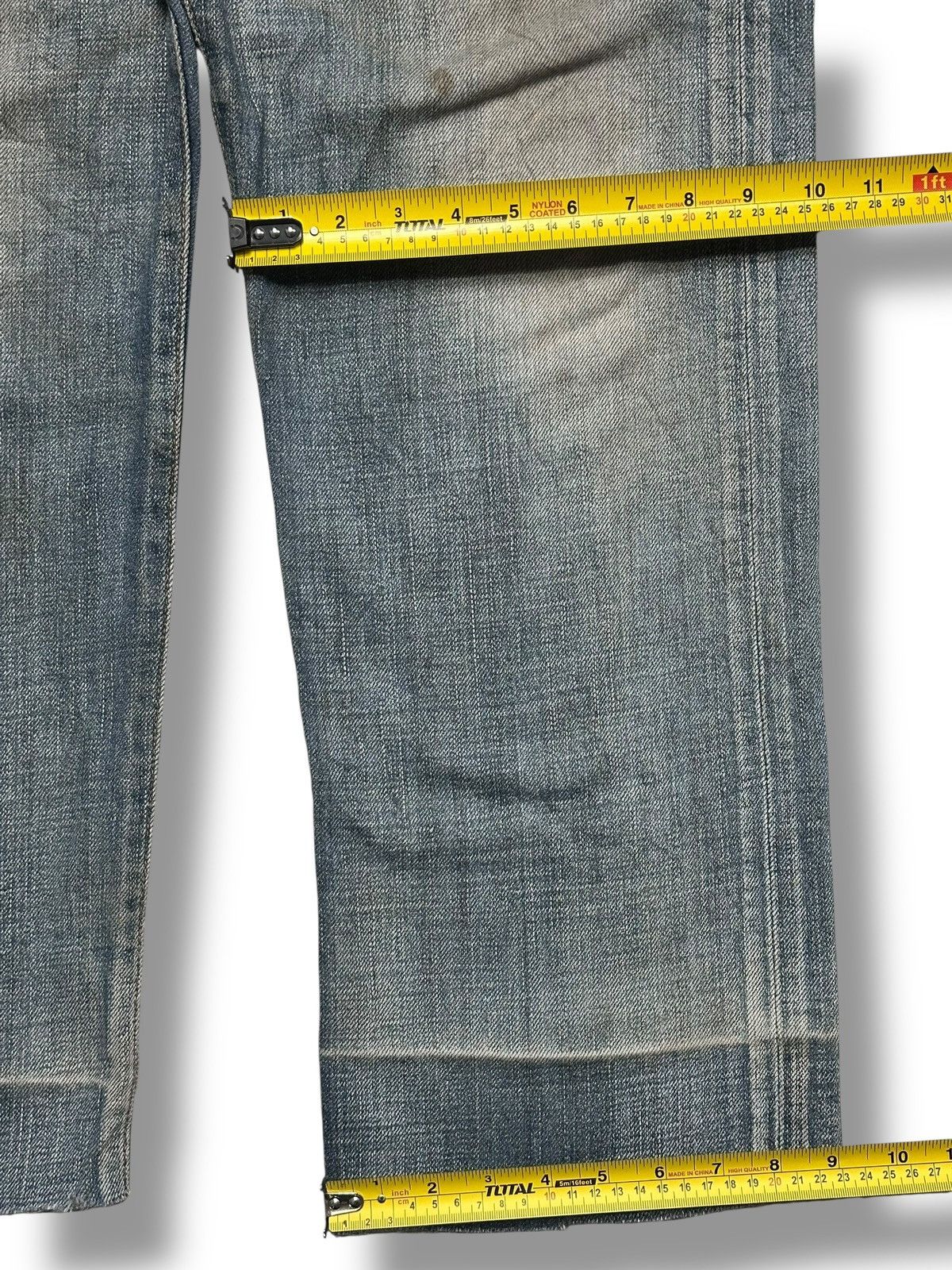 Edwin Edwin 506 Relax Vintage JPN Jeans With Natural Fading & Wear Size US 35 - 19 Thumbnail