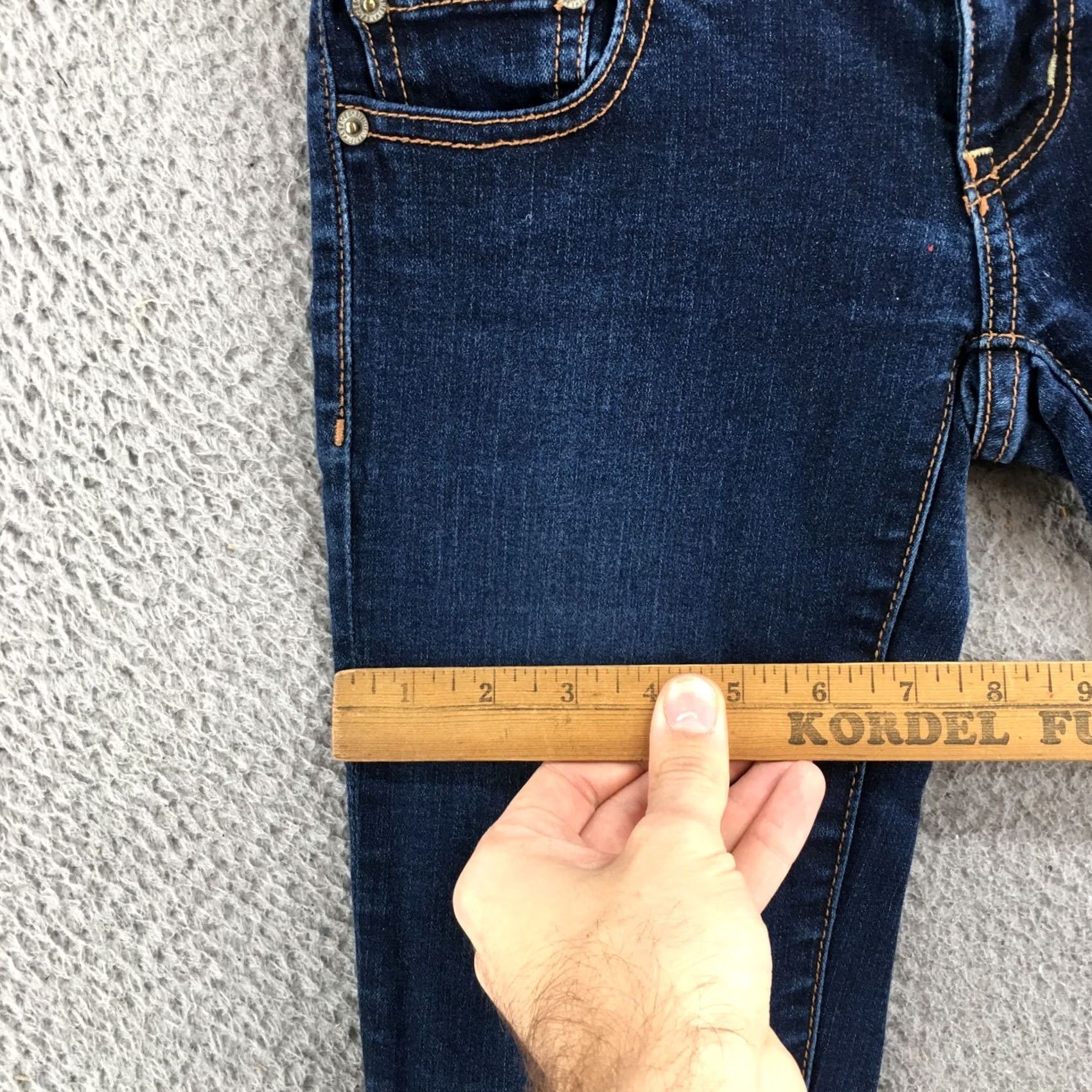 American Eagle Outfitters American Eagle Outfitters Jeans Womens 0R Skinny Blue Denim Cotton Blend Zip 27x28 Regular Mens Womens Boys Girls Size 25" / US 0 / IT 36 - 7 Thumbnail