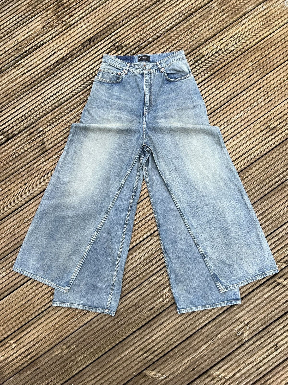 Balenciaga Balenciaga Double Front Jeans Size US 30 / EU 46 - 1 Thumbnail
