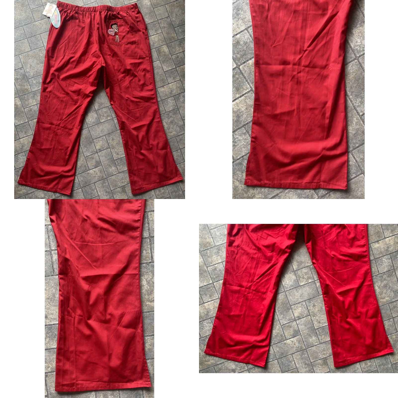Cherokee NWT Cherokee Tooniforms Betty Boop Red Scrubs Pants Women’s XL Size 40" / US 18 - 9 Thumbnail