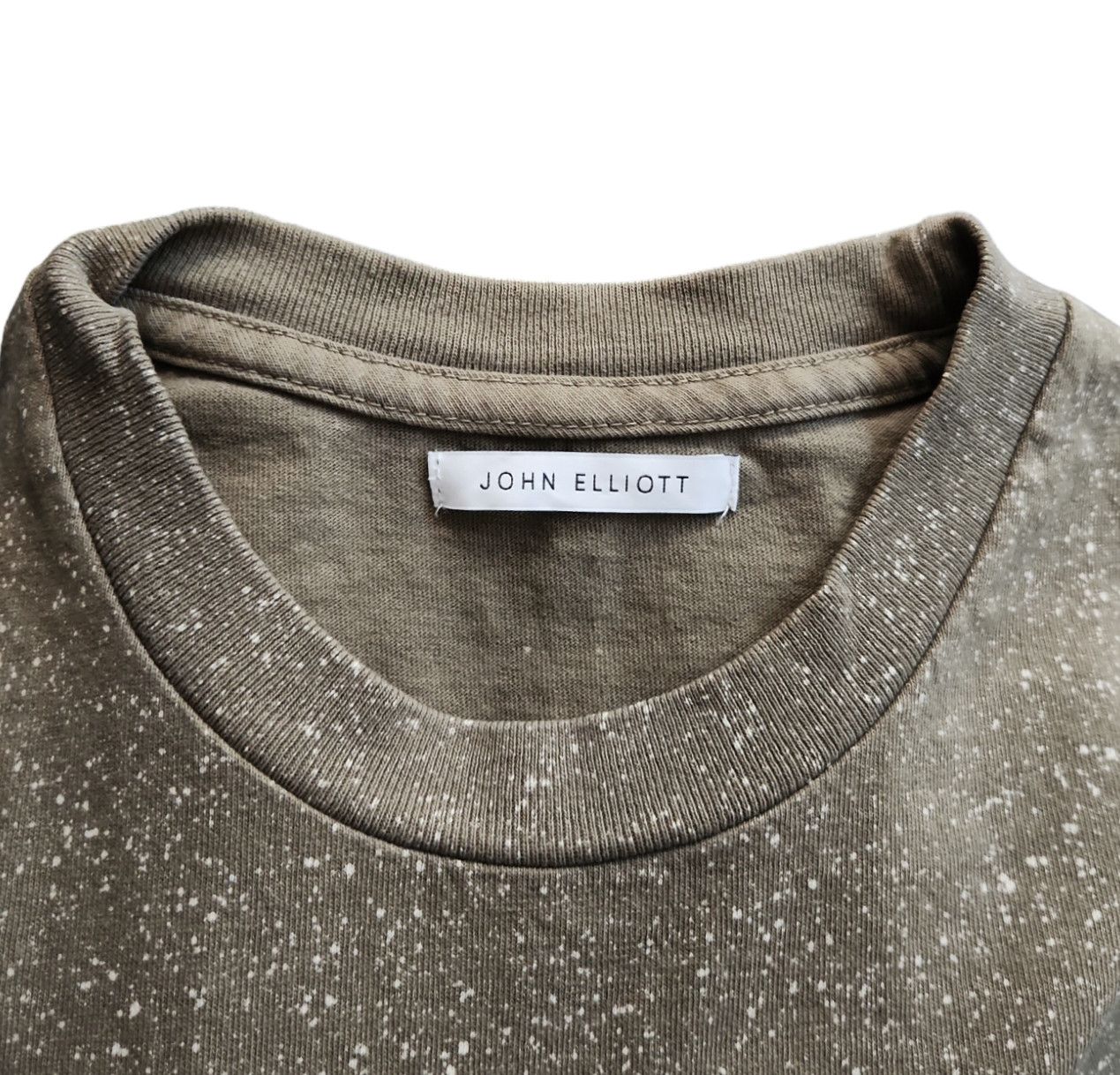 Designer John Elliott Salt Wash Rodeo Pocket Sleeveless Tee Olive L Size US L / EU 52-54 / 3 - 2 Thumbnail