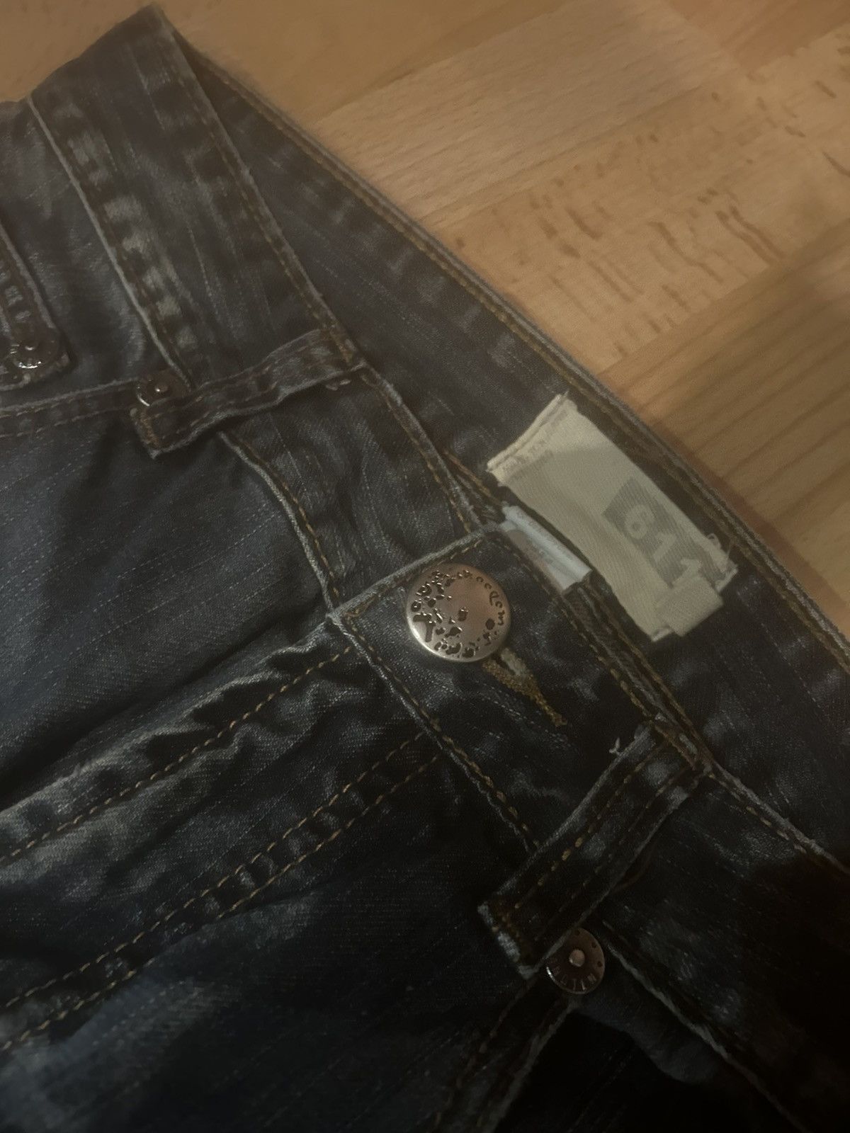 Japanese Brand embroided vintage jeans y2k Size US 30 / EU 46 - 4 Thumbnail