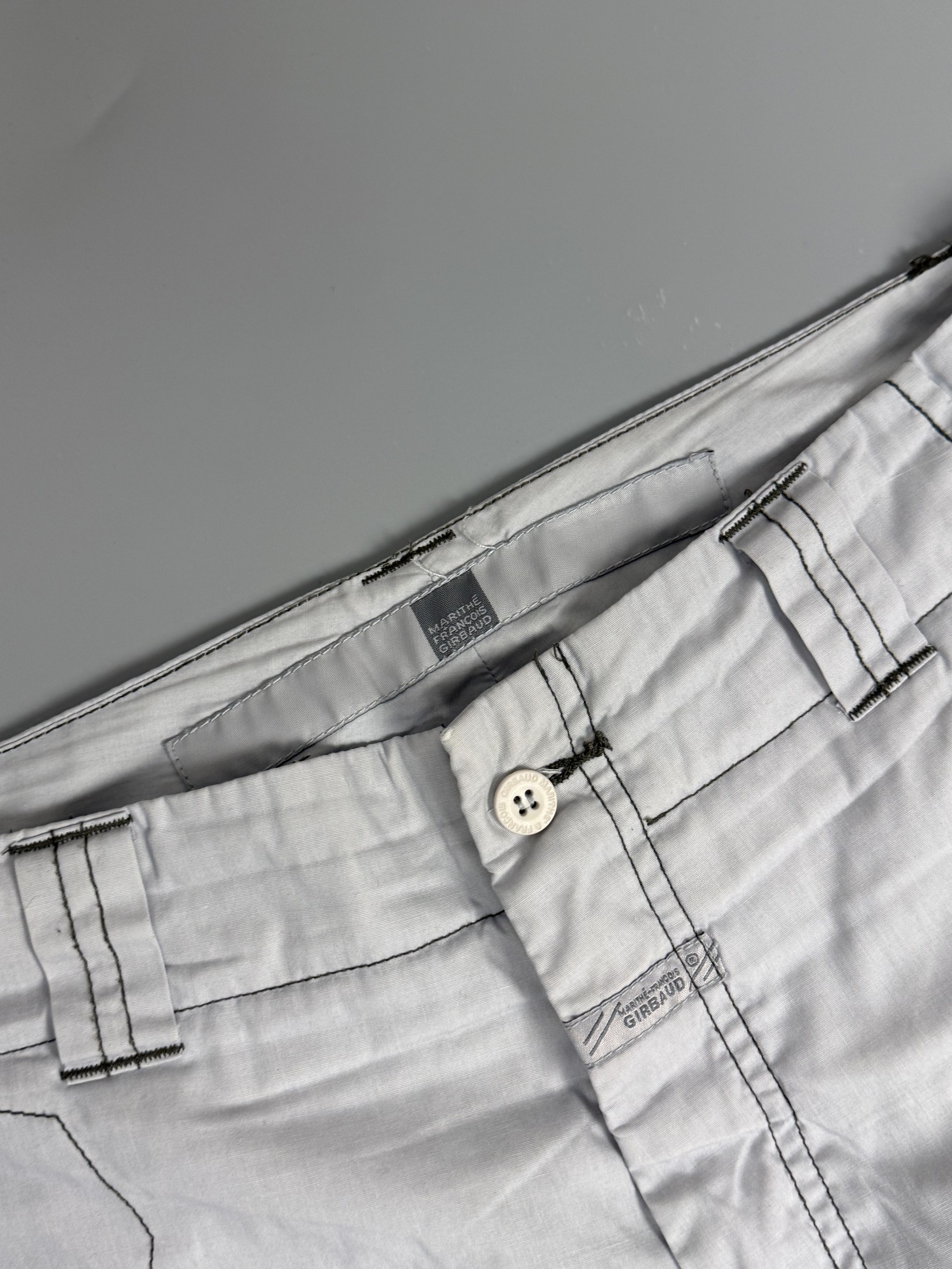 Marithe + Francois Girbaud Vintage baggy parachute MFG printed cargo pants Size US 29 - 8 Thumbnail