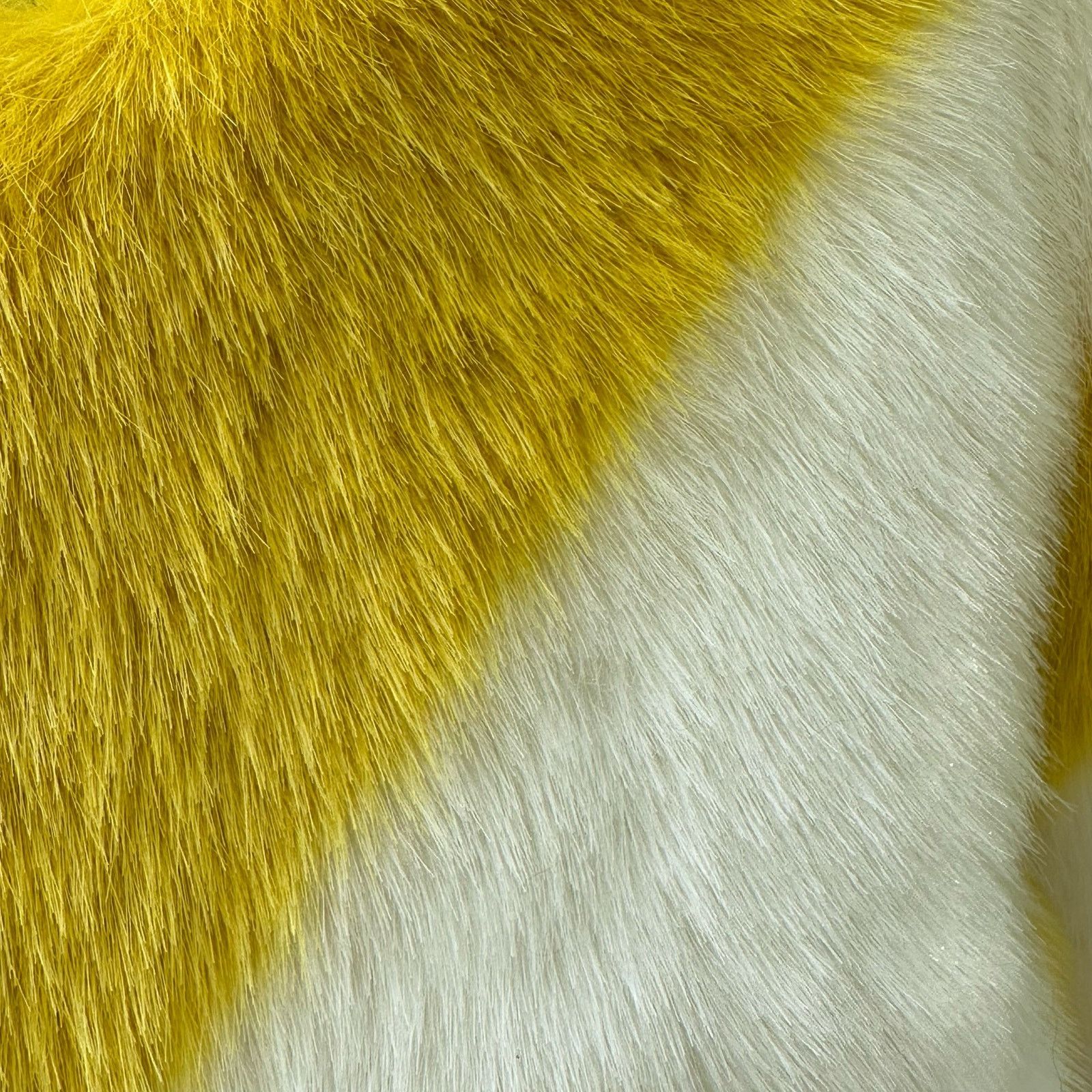 Sam Edelman Sam Edelman Reversible Yellow Faux Fur Jacket Coat Size L Size L / US 10 / IT 46 - 5 Thumbnail