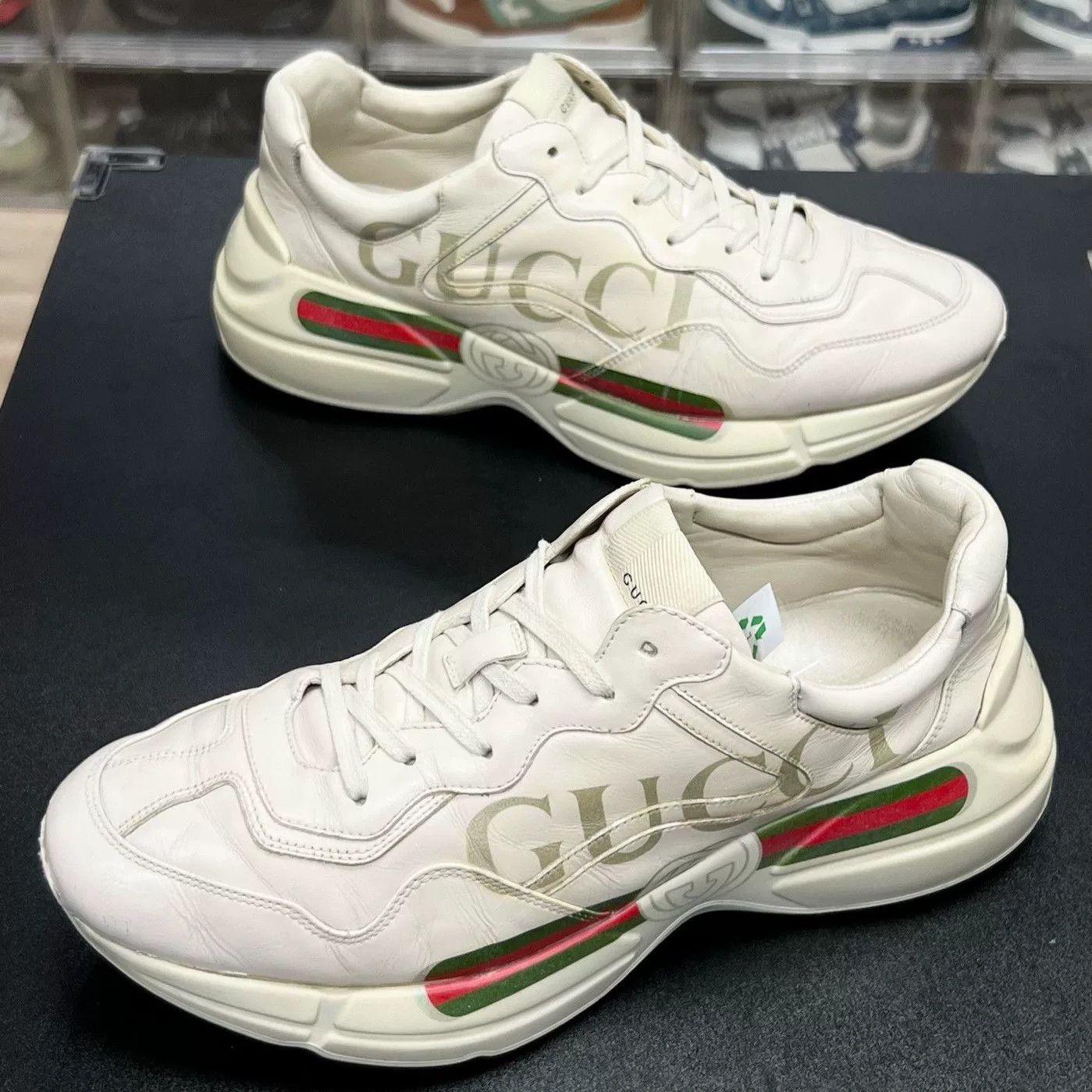 Gucci Gucci White Designer Casual Streetwear Size US S / EU 44-46 / 1 - 1 Thumbnail
