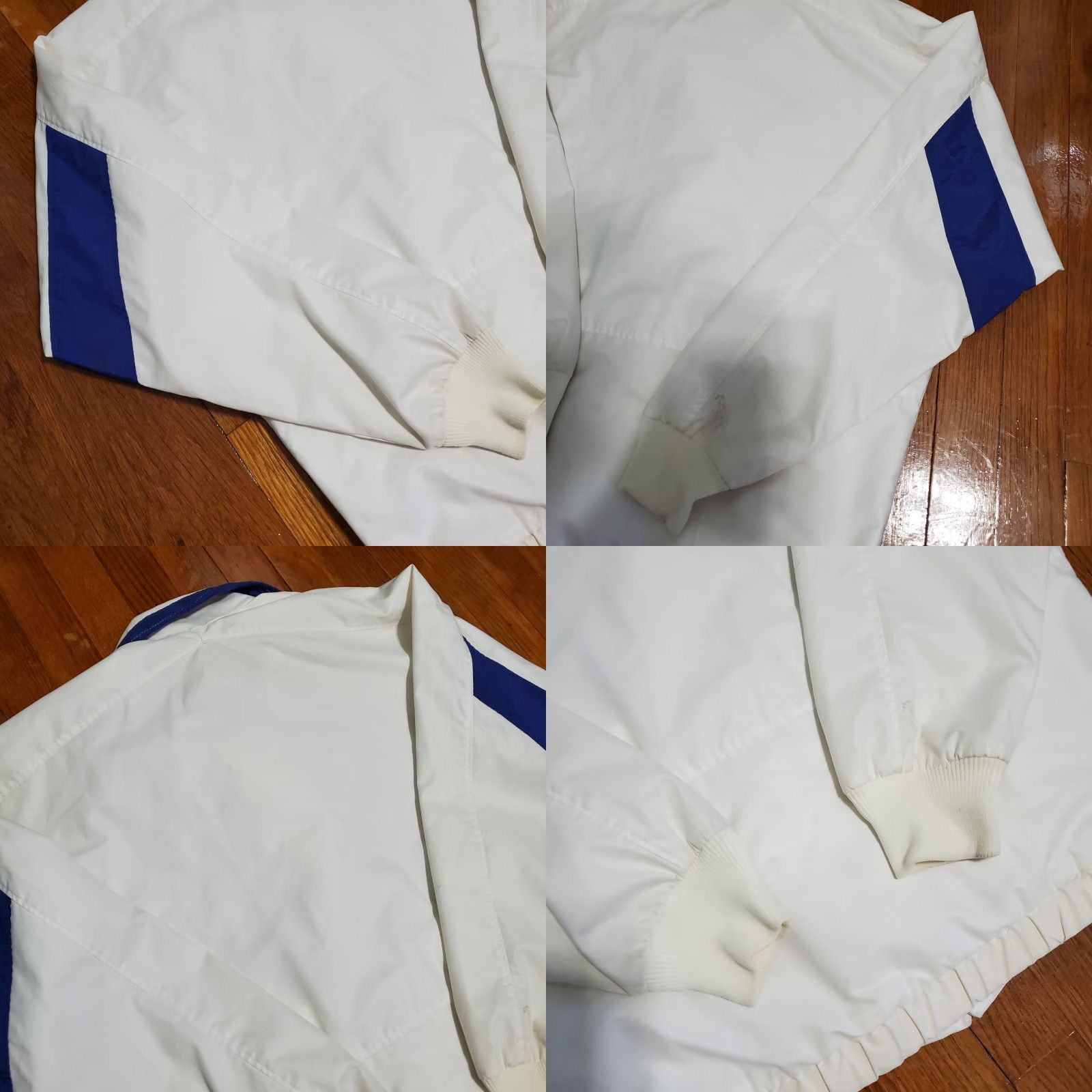 Vintage VINTAGE K-Products Windbreaker Jacket Men’s S White USA Made Full Zip Size US S / EU 44-46 / 1 - 9 Thumbnail
