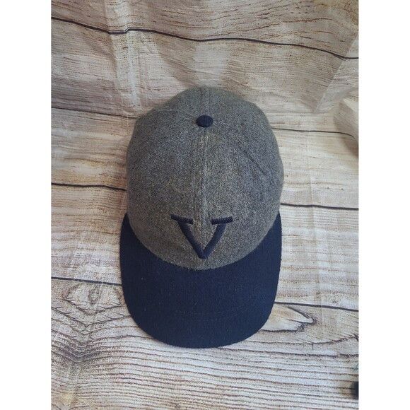 NCAA Vtg Virginia University Wool Baseball Cap hat Scissorhands Size ONE SIZE - 3 Thumbnail