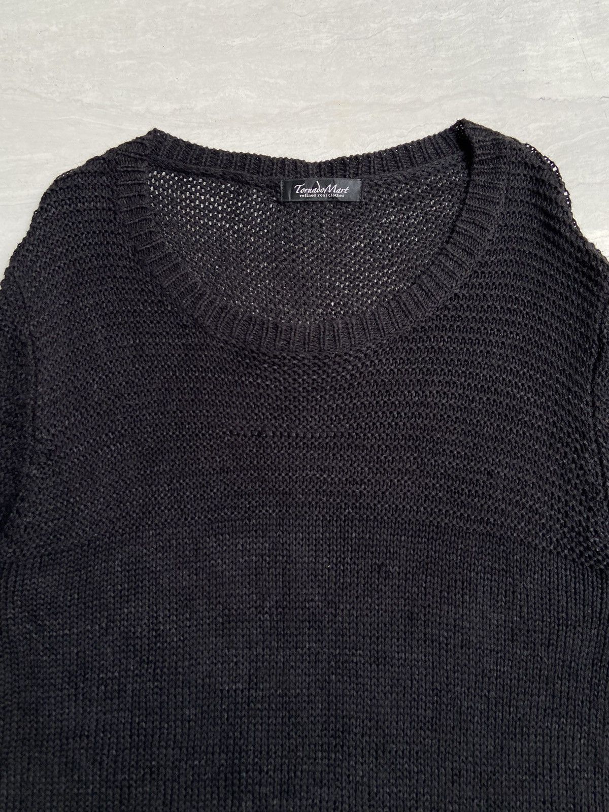 Tornado Mart TORNADO MART Black Knit Sweater Size US XS / EU 42 / 0 - 9 Thumbnail