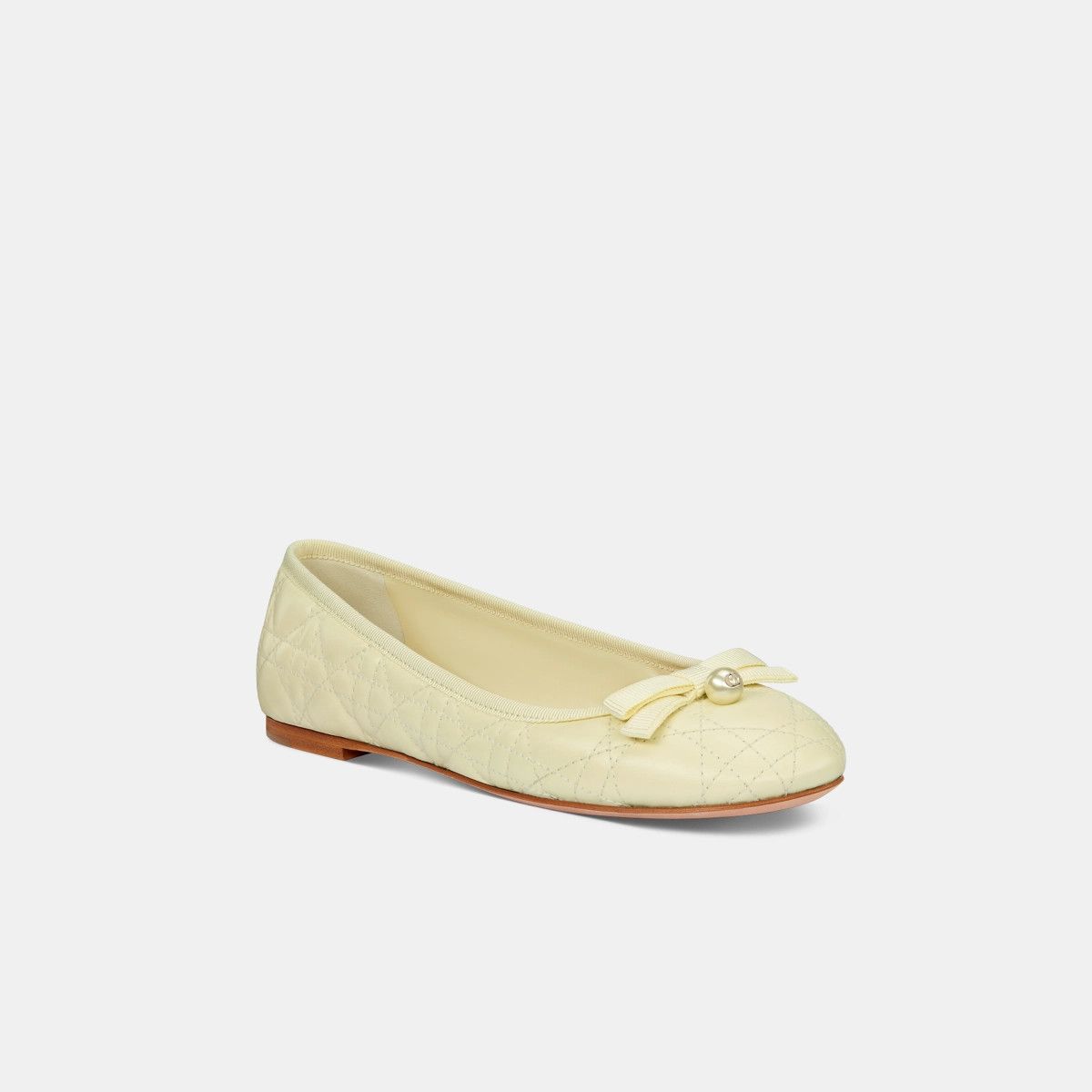 Dior o1bcso1str0226 Dior Ballet Flat in Pastel Yellow Size US 6 / IT 36 - 2 Thumbnail