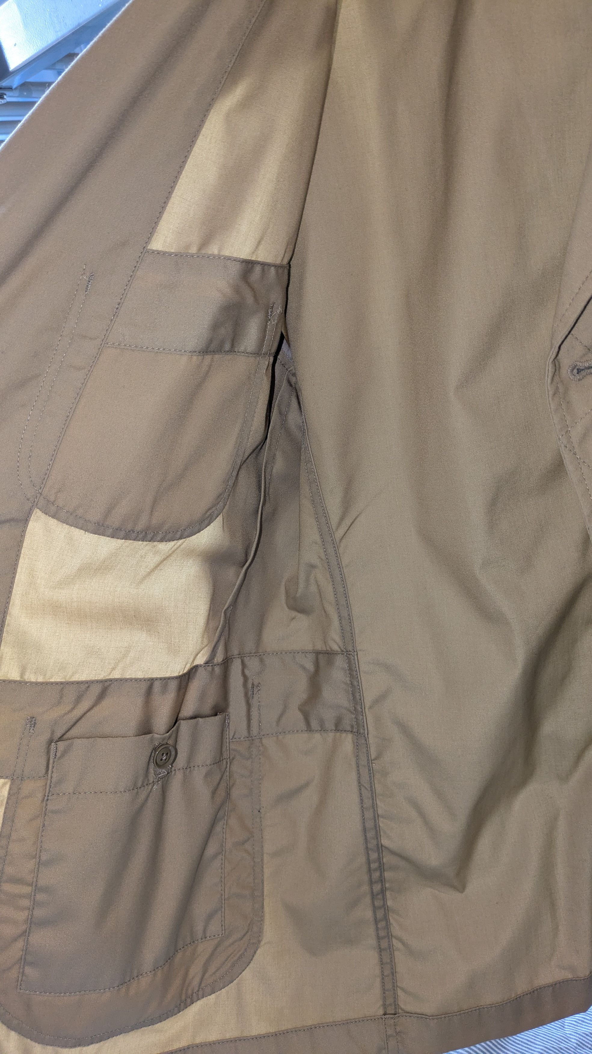Engineered Garments Engineered Garments Bedford Jacket PC Poplin Khaki S Size US S / EU 44-46 / 1 - 4 Thumbnail