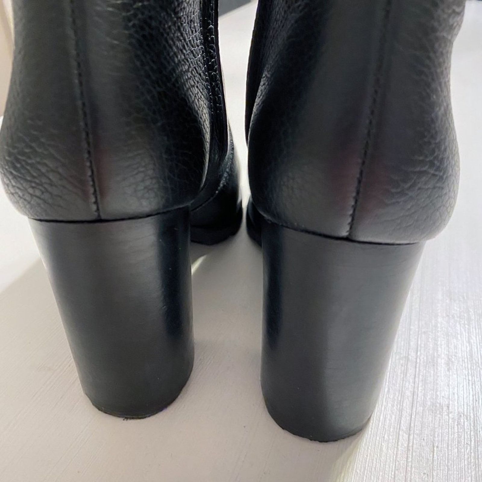 Tory Burch Women's Tory Burch Leigh Lug Sole Black Boots US Size 7 M Size US 7 / IT 37 - 9 Thumbnail