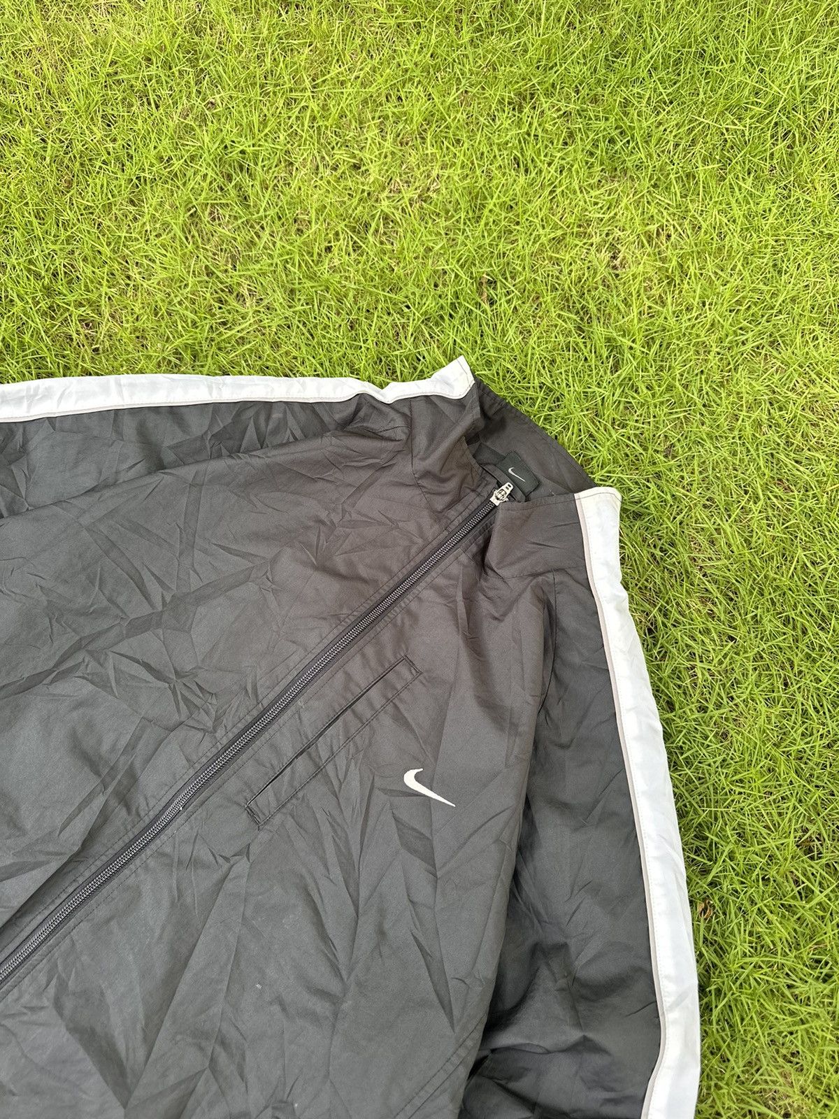 Nike × Vintage NIKE VINTAGE DOUBLE LOGO STREETWEAR LIGHT JACKET Size US XL / EU 56 / 4 - 4 Thumbnail