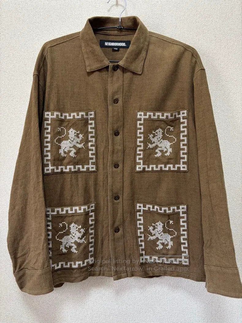 Neighborhood Neighborhood Embroidered Shirt Size US L / EU 52-54 / 3 - 1 Thumbnail