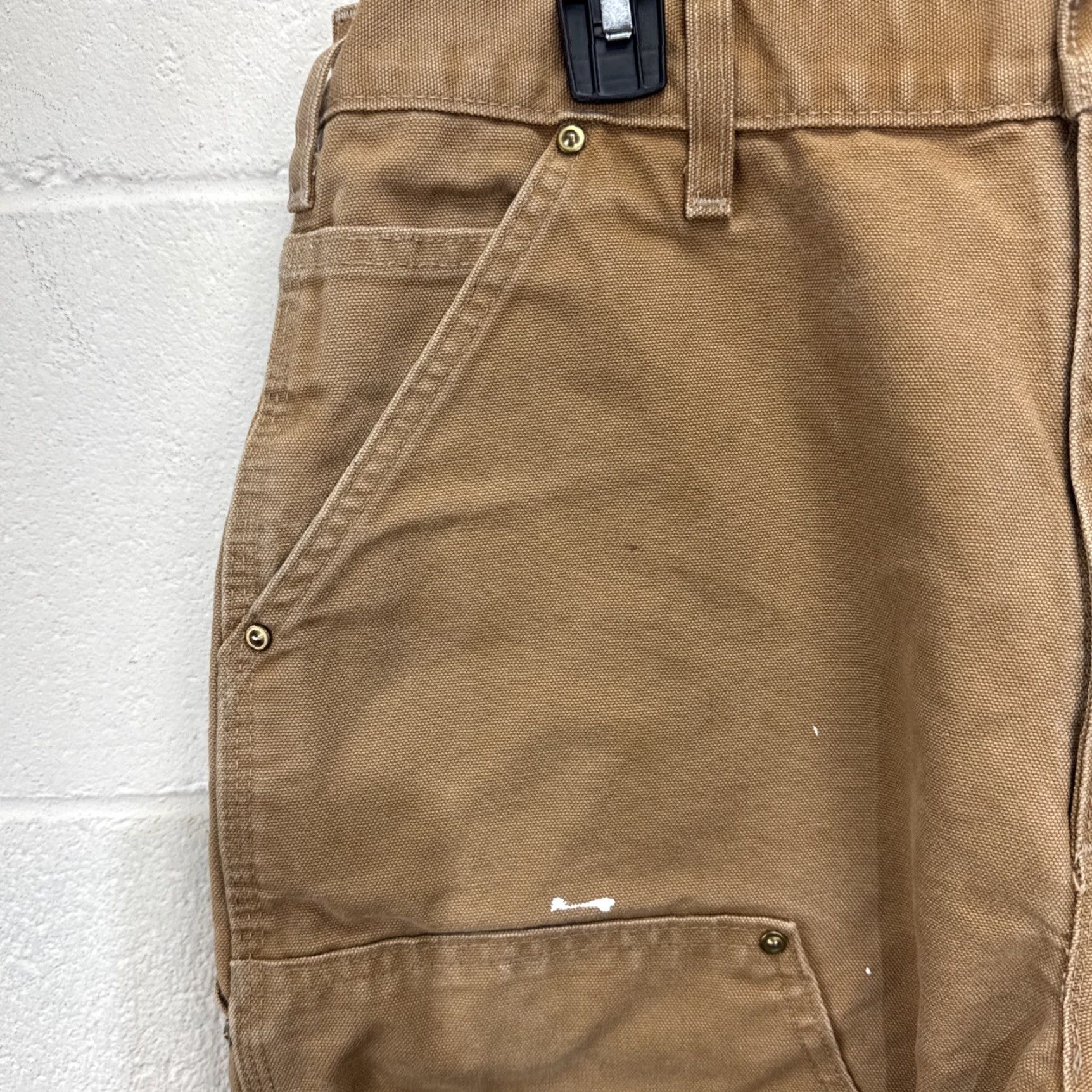 Carhartt VINTAGE Carhartt Carpenter Work Pants Mens 34x34 Canvas Brown 90s Retro Workwear Size US 34 / EU 50 - 3 Thumbnail
