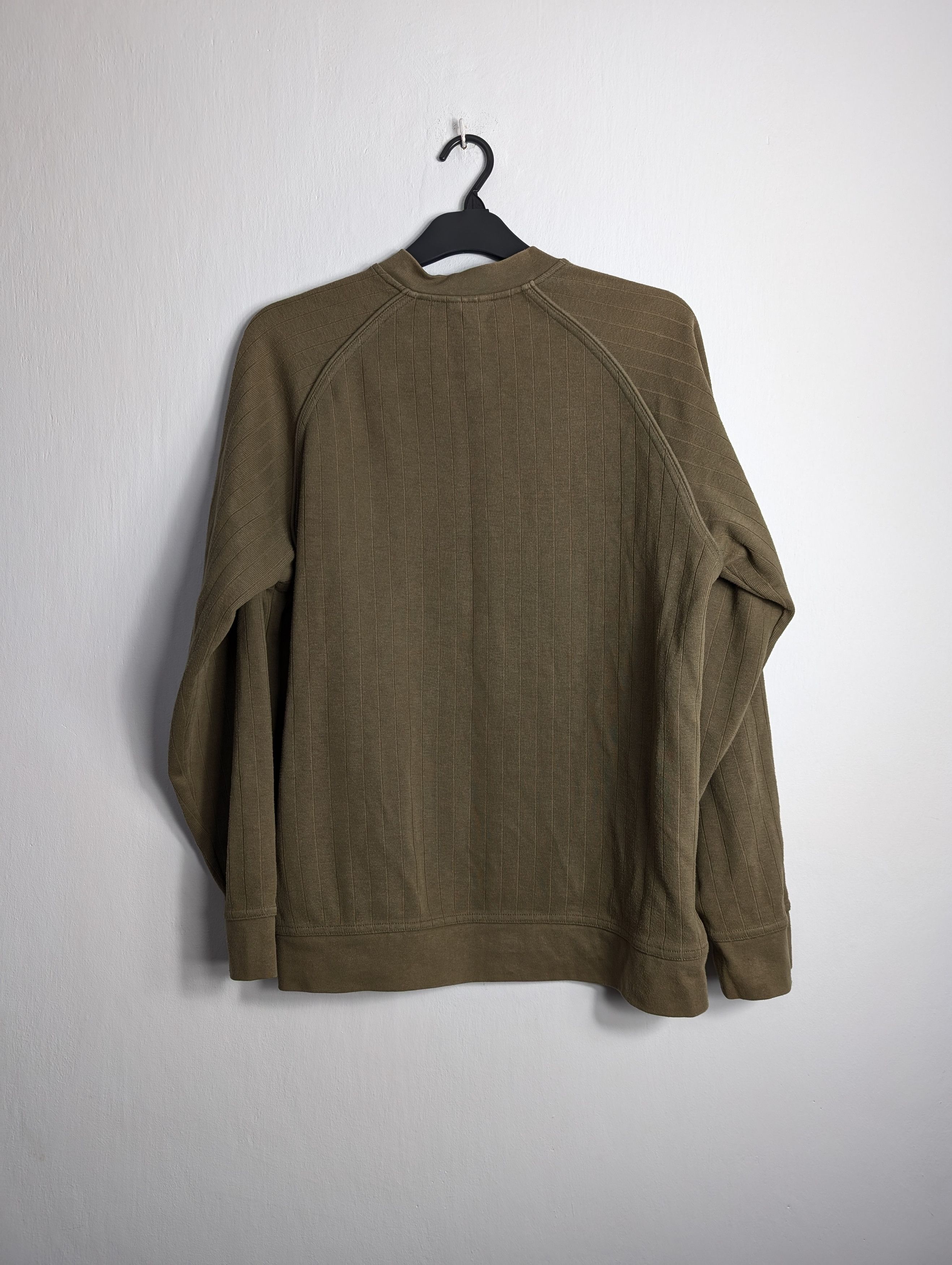 Adidas × Vintage Vintage 90's Adidas Boxy Sweatshirt Khaki Brown y2k Size US L / EU 52-54 / 3 - 4 Thumbnail