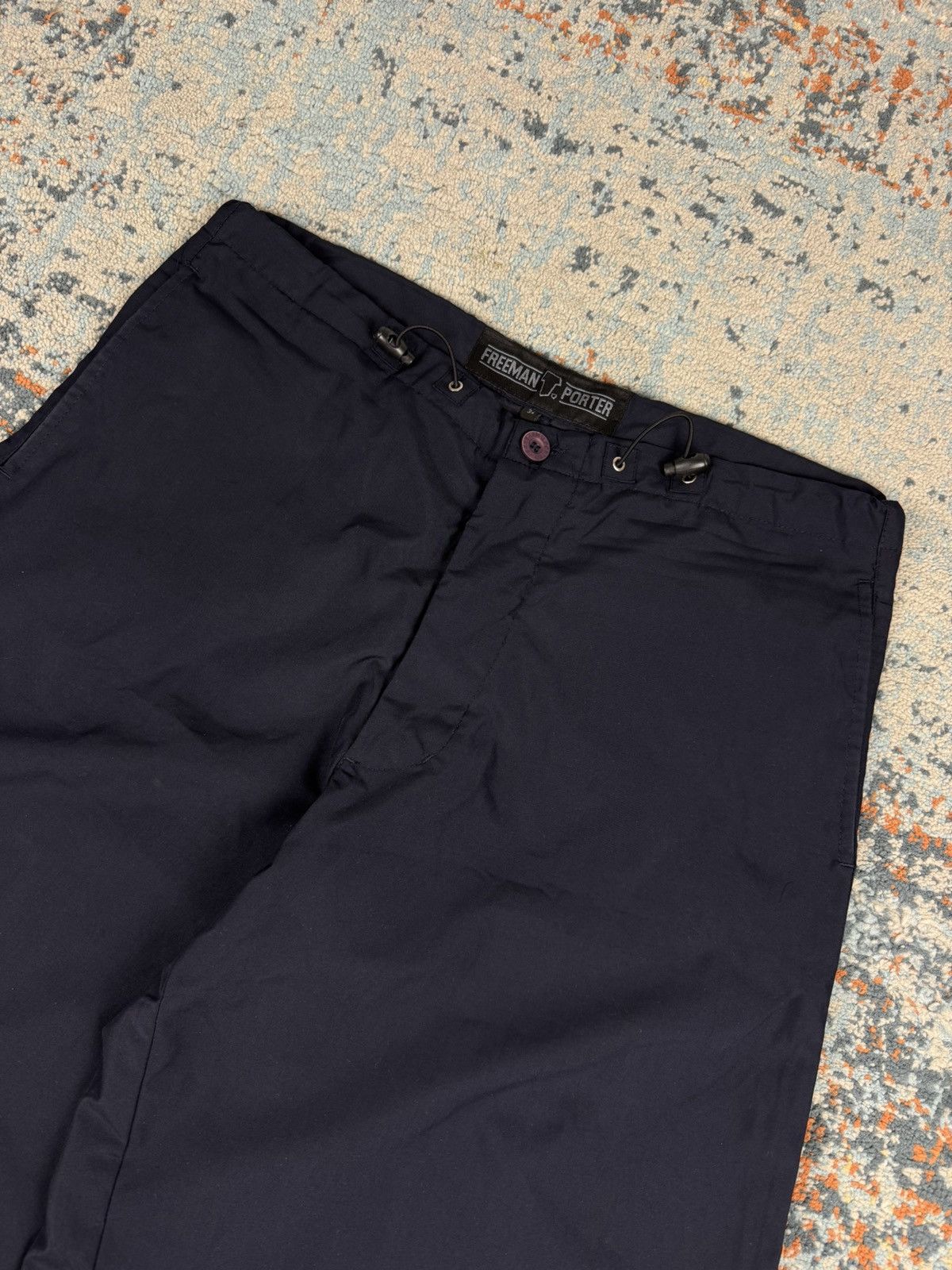 Freeman T. Porter × Vintage Vintage 90s Freeman Porter ultra baggy flared track pants Size US 34 / EU 50 - 3 Thumbnail