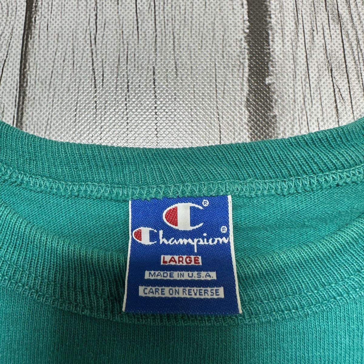 Champion × Vintage Vintage Champion tee Size US L / EU 52-54 / 3 - 4 Thumbnail